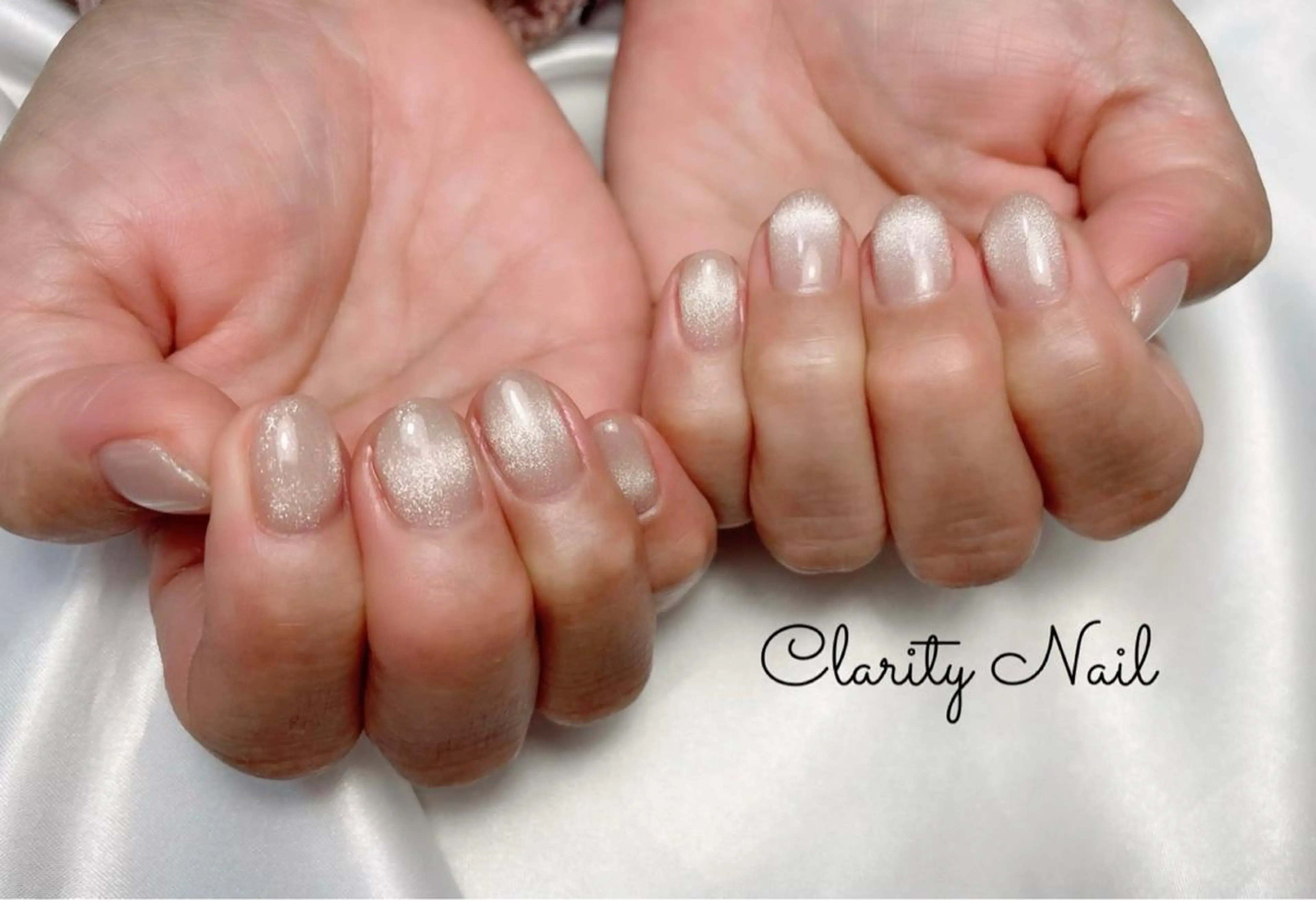 ネイル マグネットネイル ワンカラーネイル ハンドネイル Clarity Nailのネイルデザイン