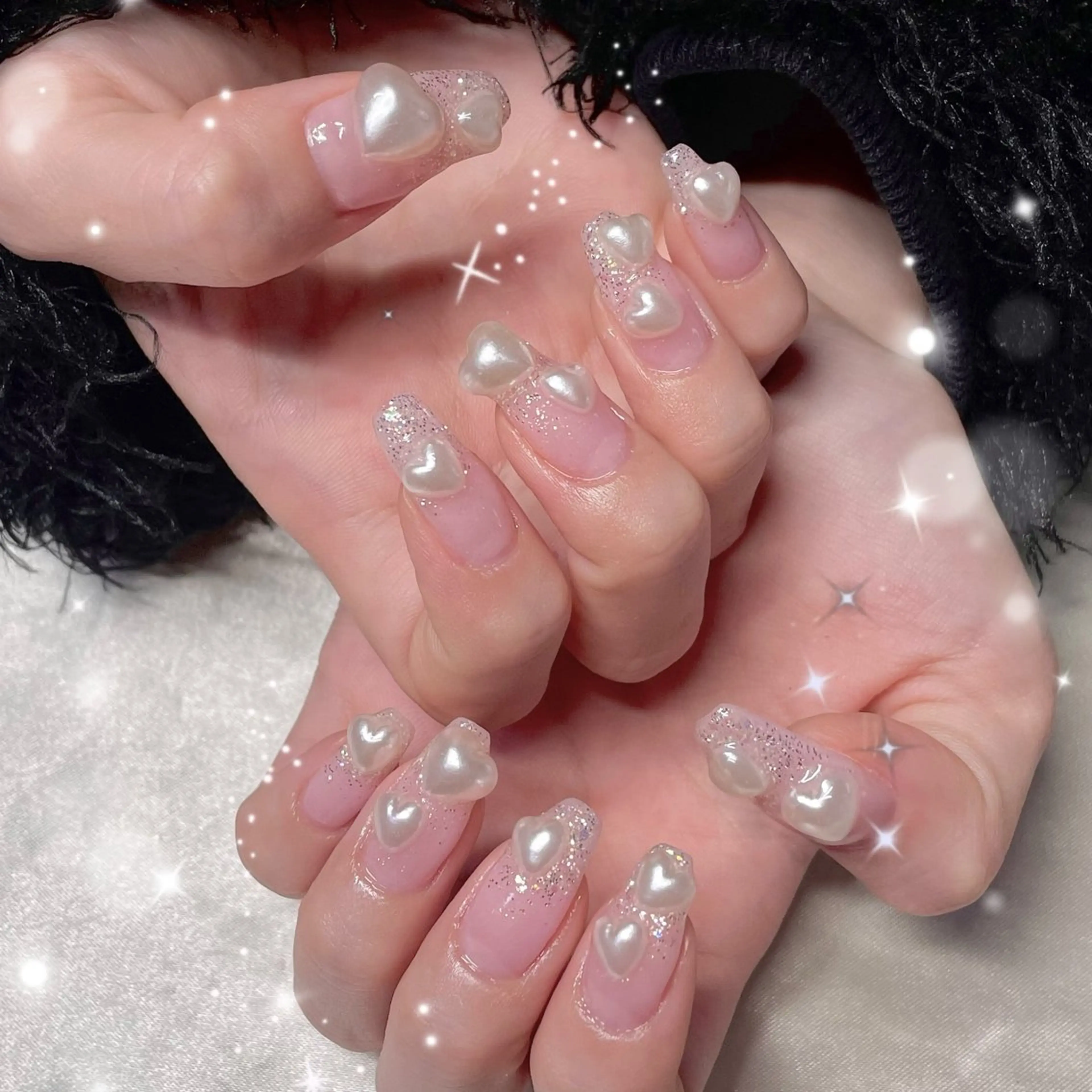 ネイル 長さ出し ハンドネイル RUMI nailのネイルデザイン
