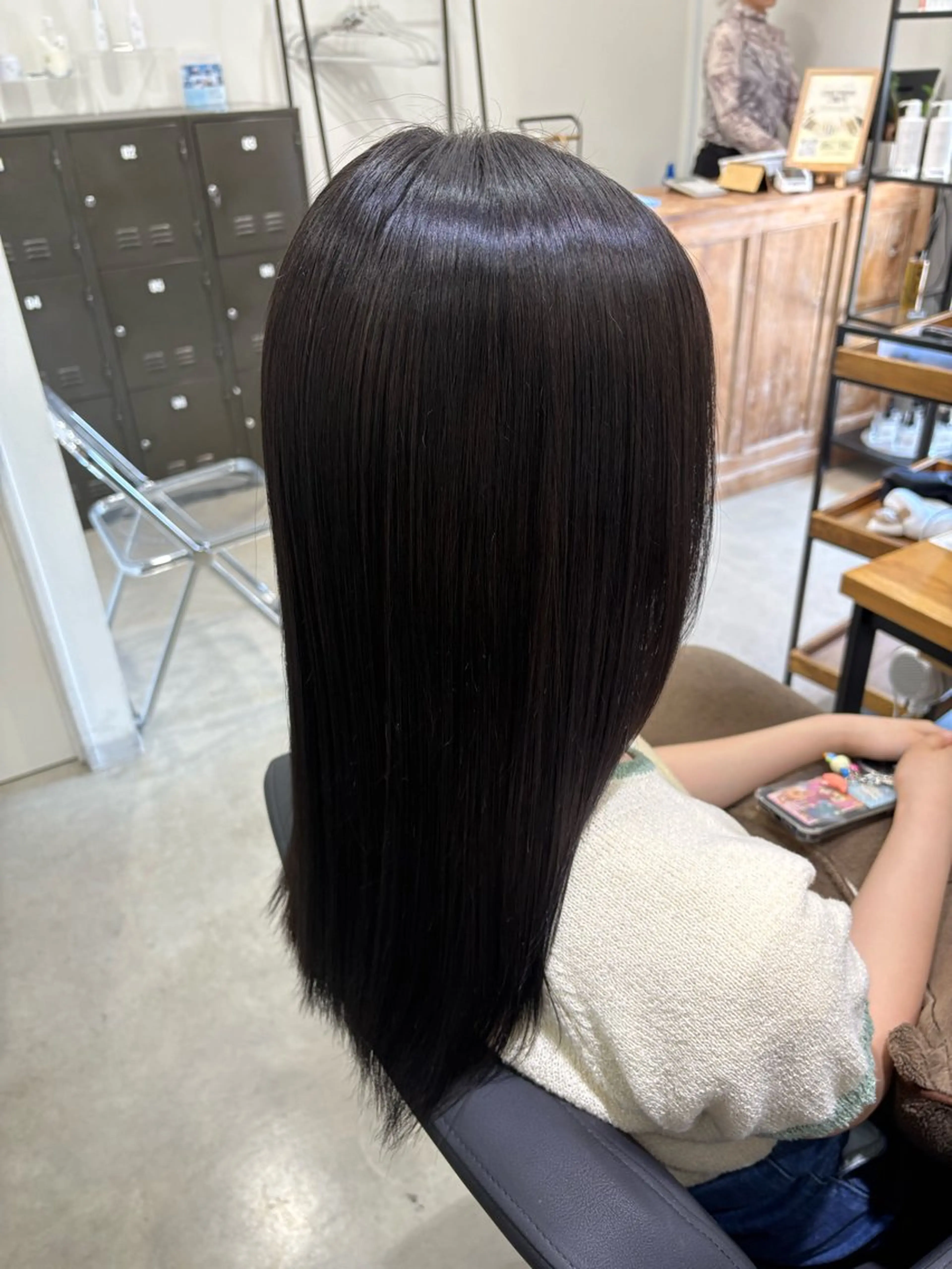 カラー ヘアカラー anB アオイのヘアスタイル