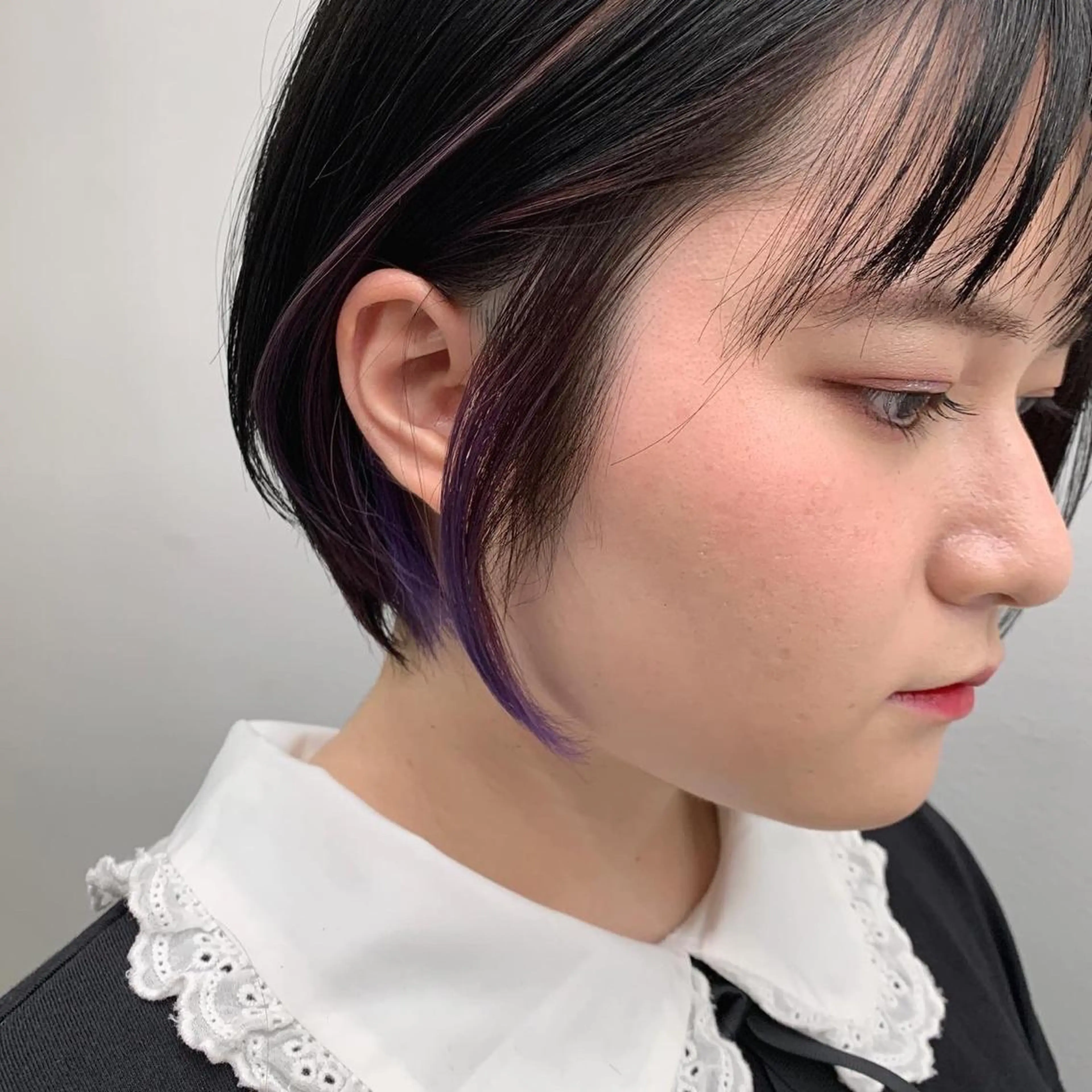 ショート ハイライト 髪質改善 ショートヘア 小顔カット メンズ特化美容師/ 新井　洸太のヘアスタイル