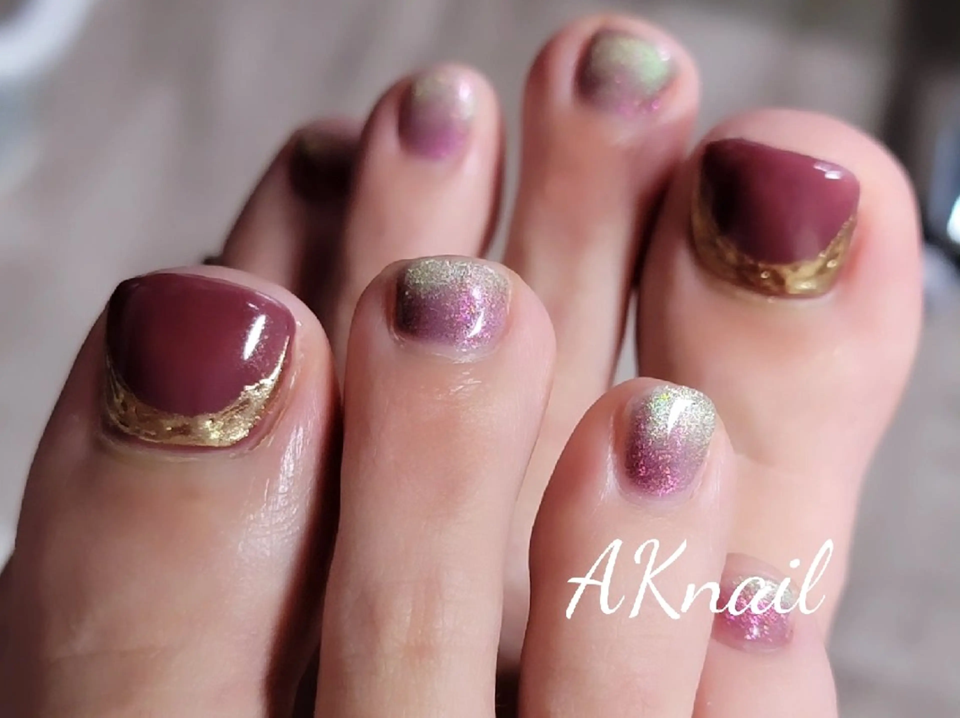 ネイル ネイル&巻き爪サロン 　AKnailのネイルデザイン