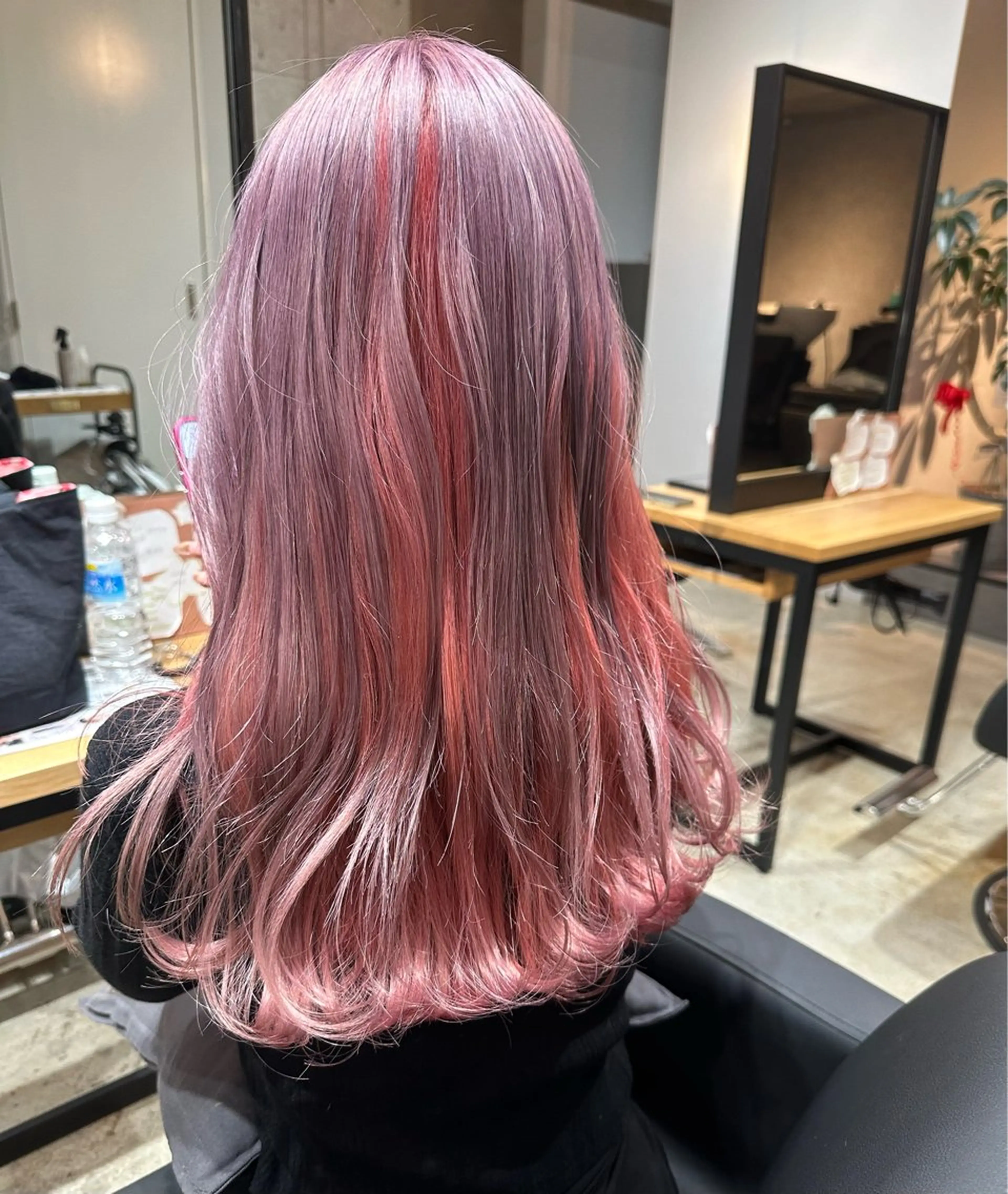 ロング カラー カット ヘアカラー トリートメント ✨髪質改善/ハイトー ン/艶髪高山のヘアスタイル