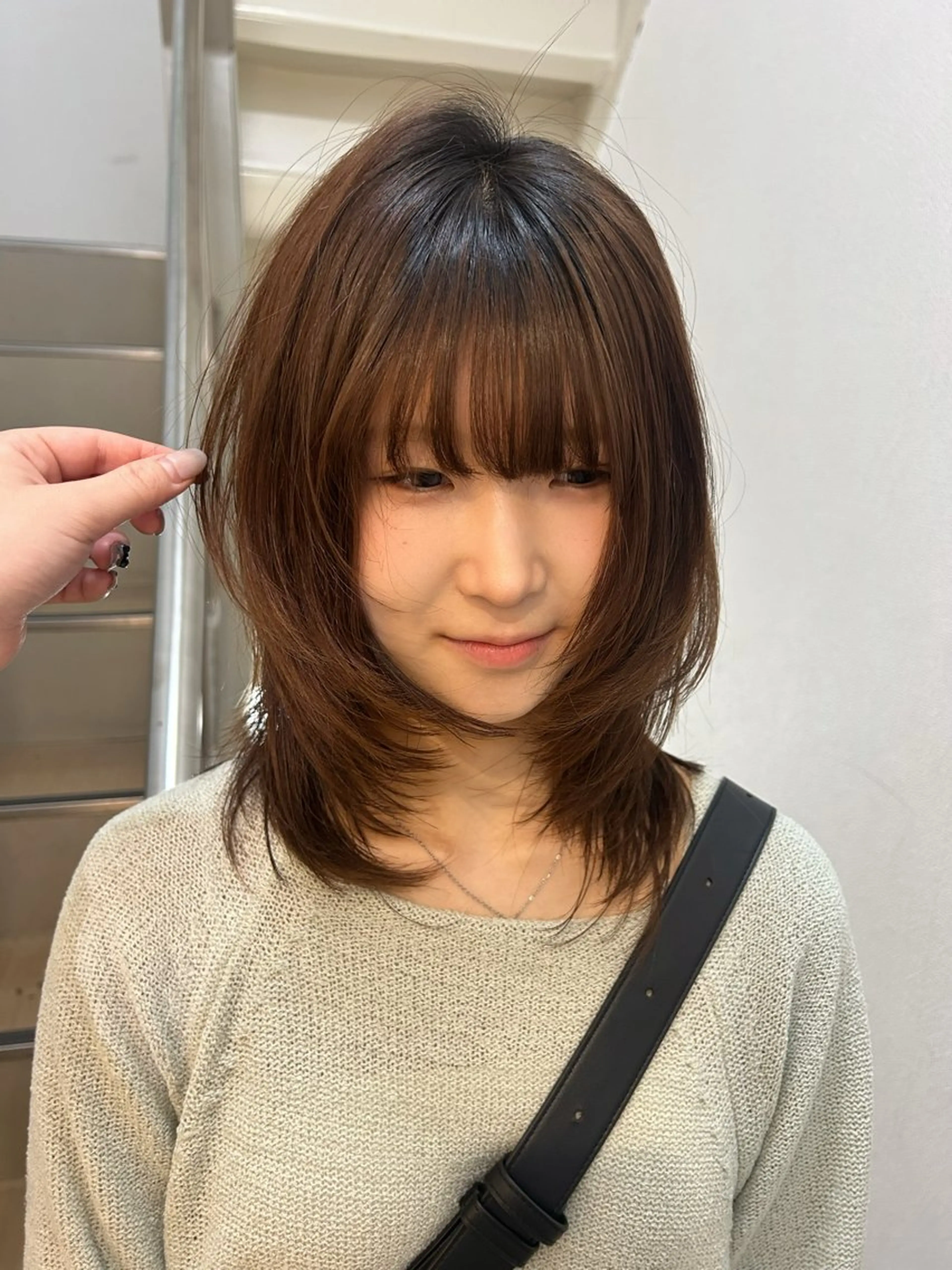 ミディアム カット hair&eye🎀 /momoKaのヘアスタイル
