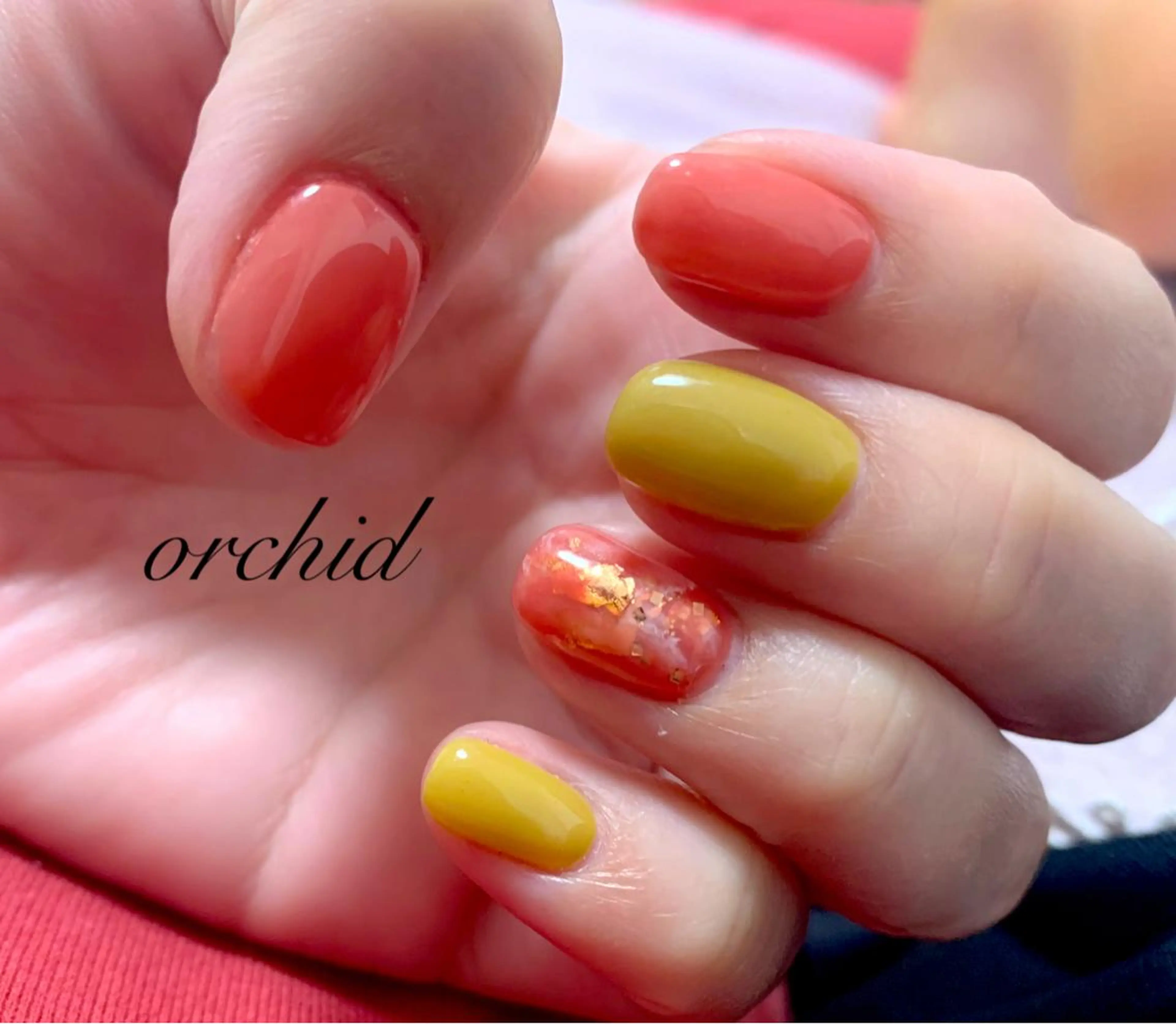 ネイル orchid ♡オーキッドのネイルデザイン