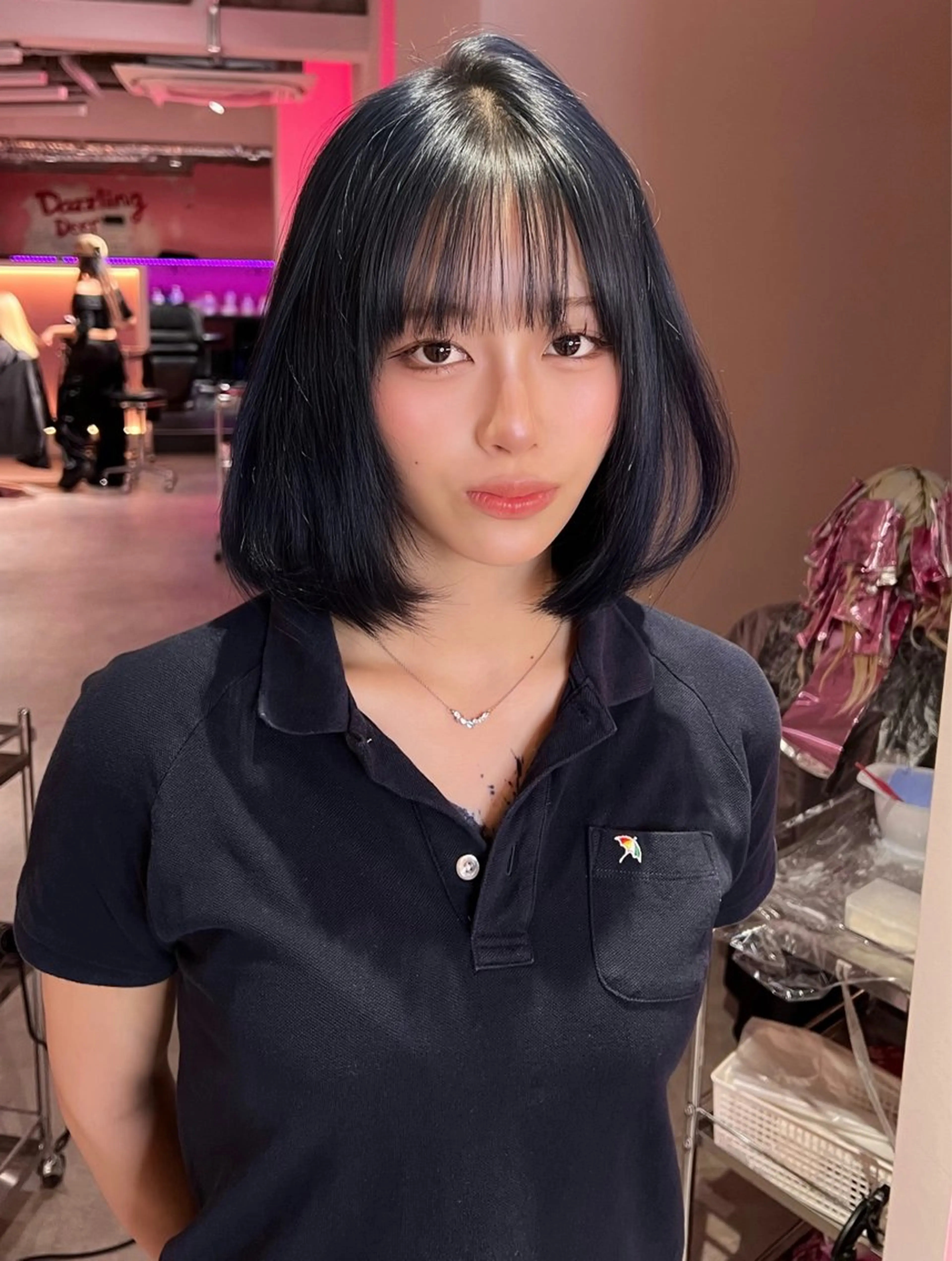 ミディアム sara/名古屋 ／ハイトーンのヘアスタイル