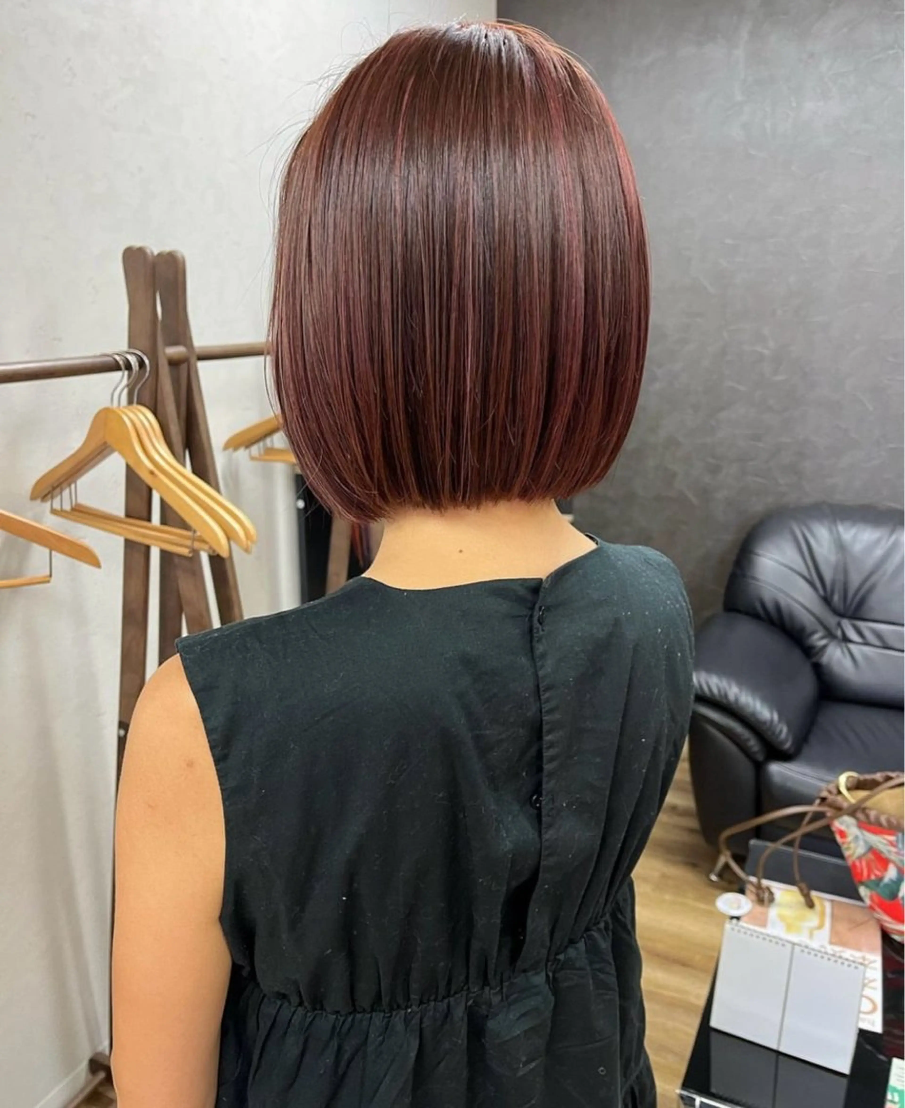 ミディアム カラー レイヤー/インナー カラー🦋ルイのヘアスタイル