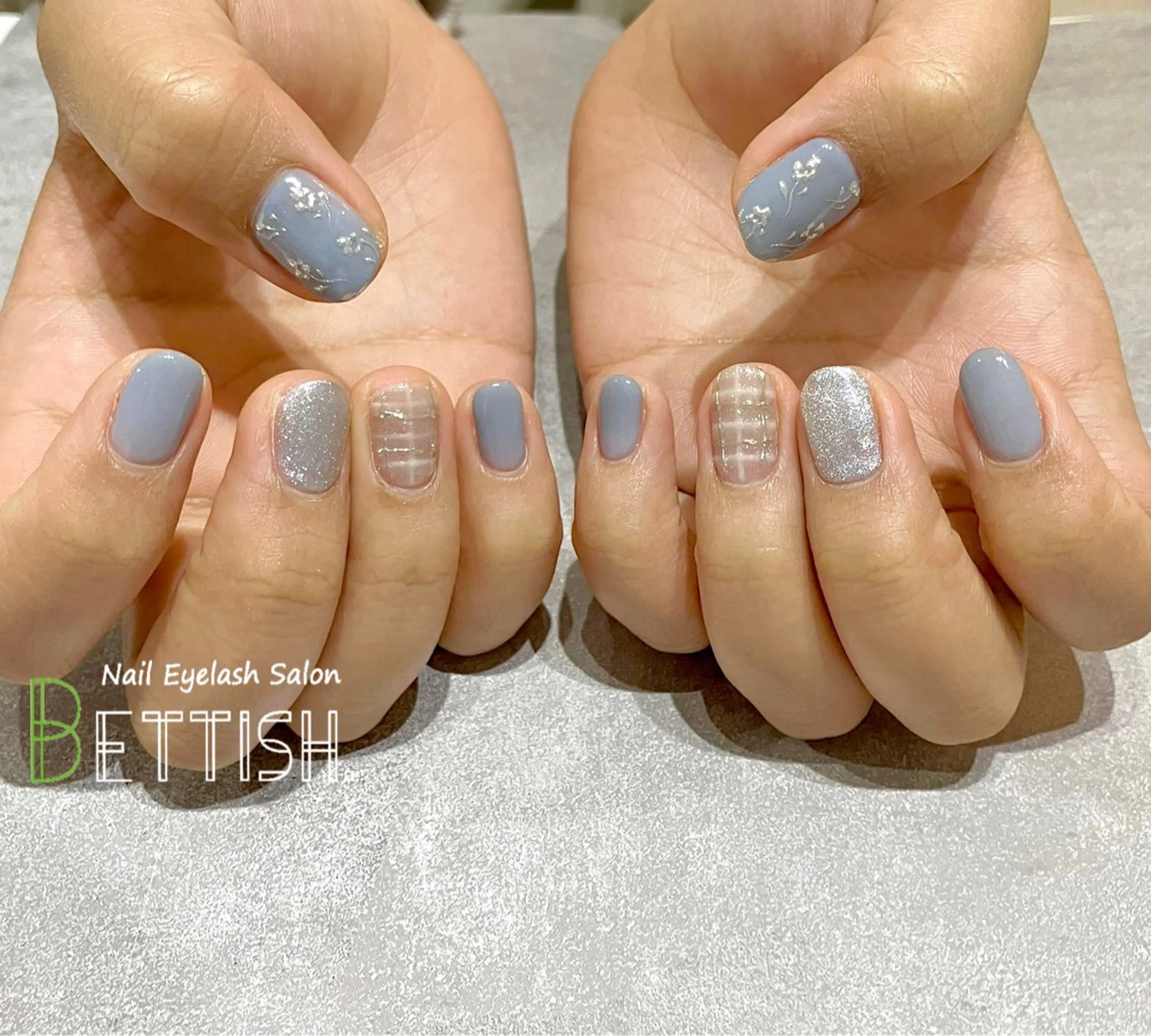 ネイル ブルー BETTISH. KUMIKO☺︎︎のネイルデザイン