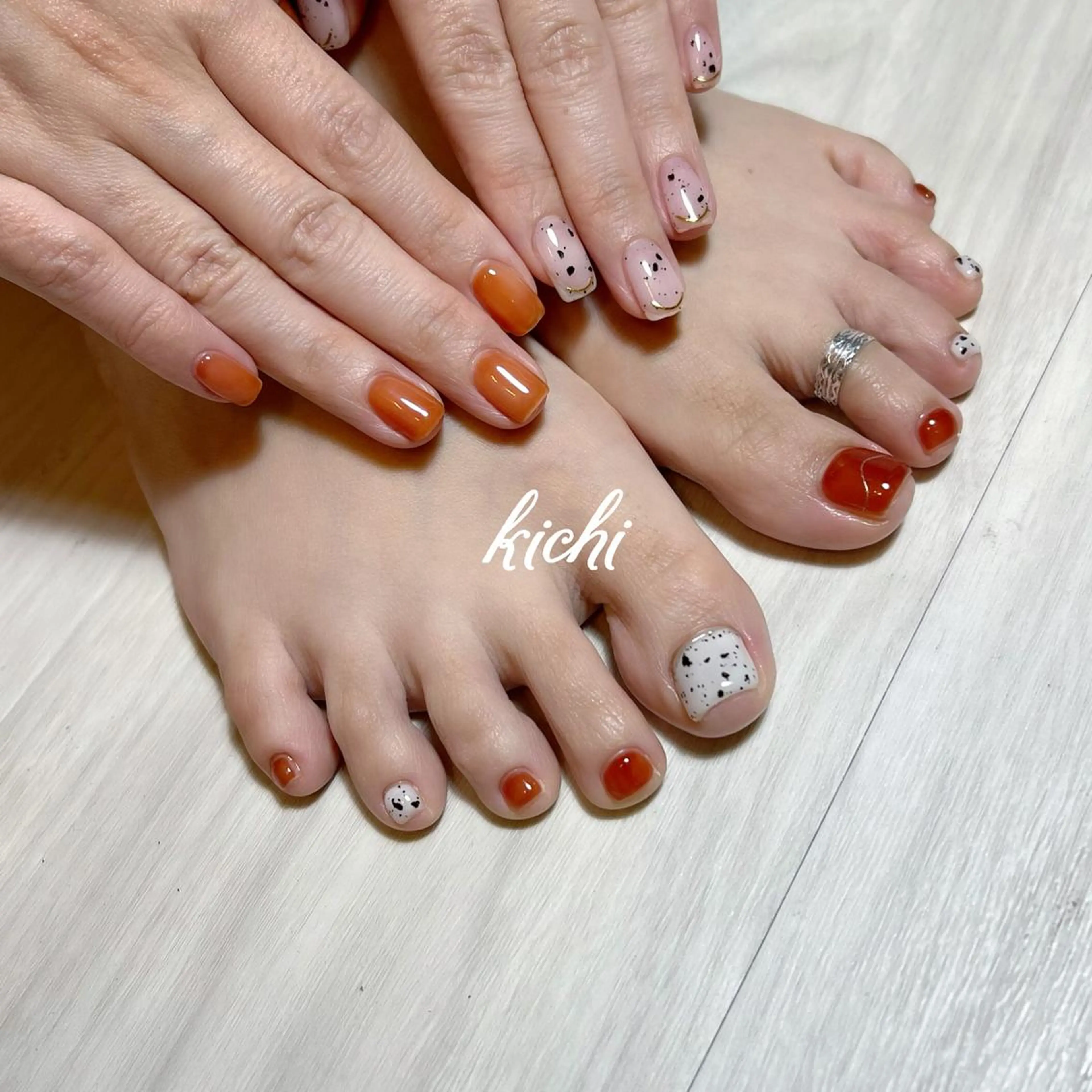 ネイル kichi･: *のネイルデザイン