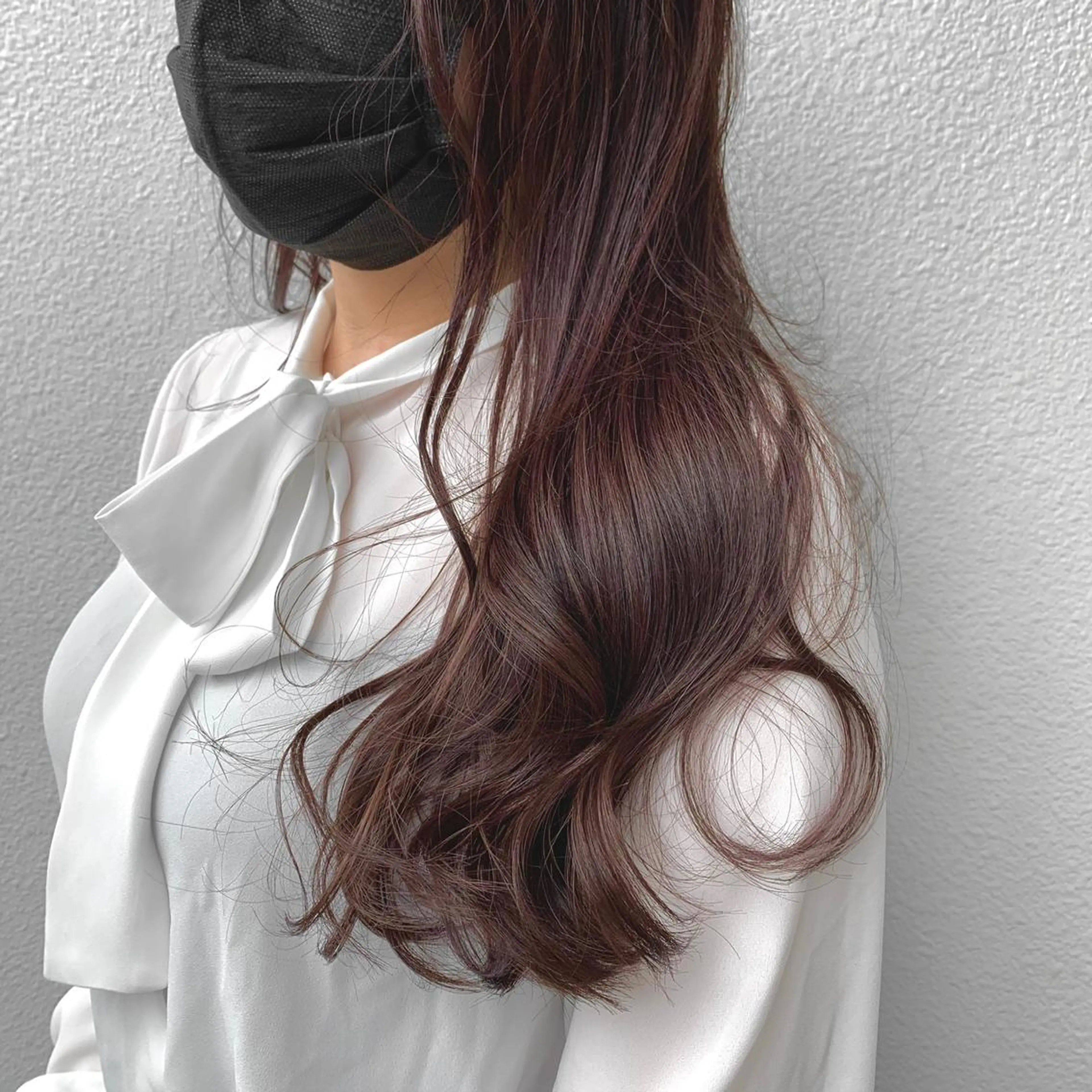 セミロング カラー ブリーチ koheiのヘアスタイル