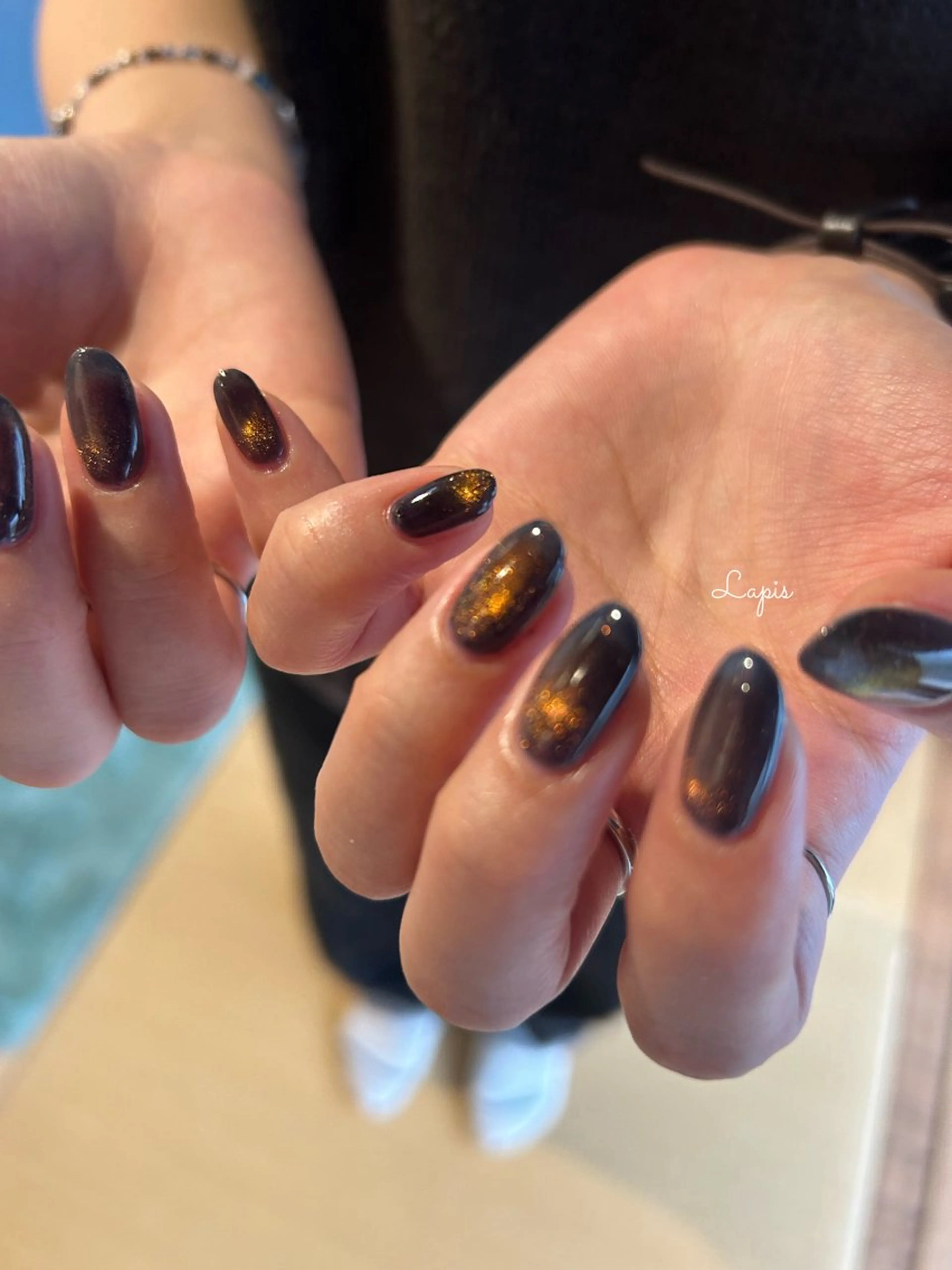 ネイル ハンドネイル Lapis *のネイルデザイン