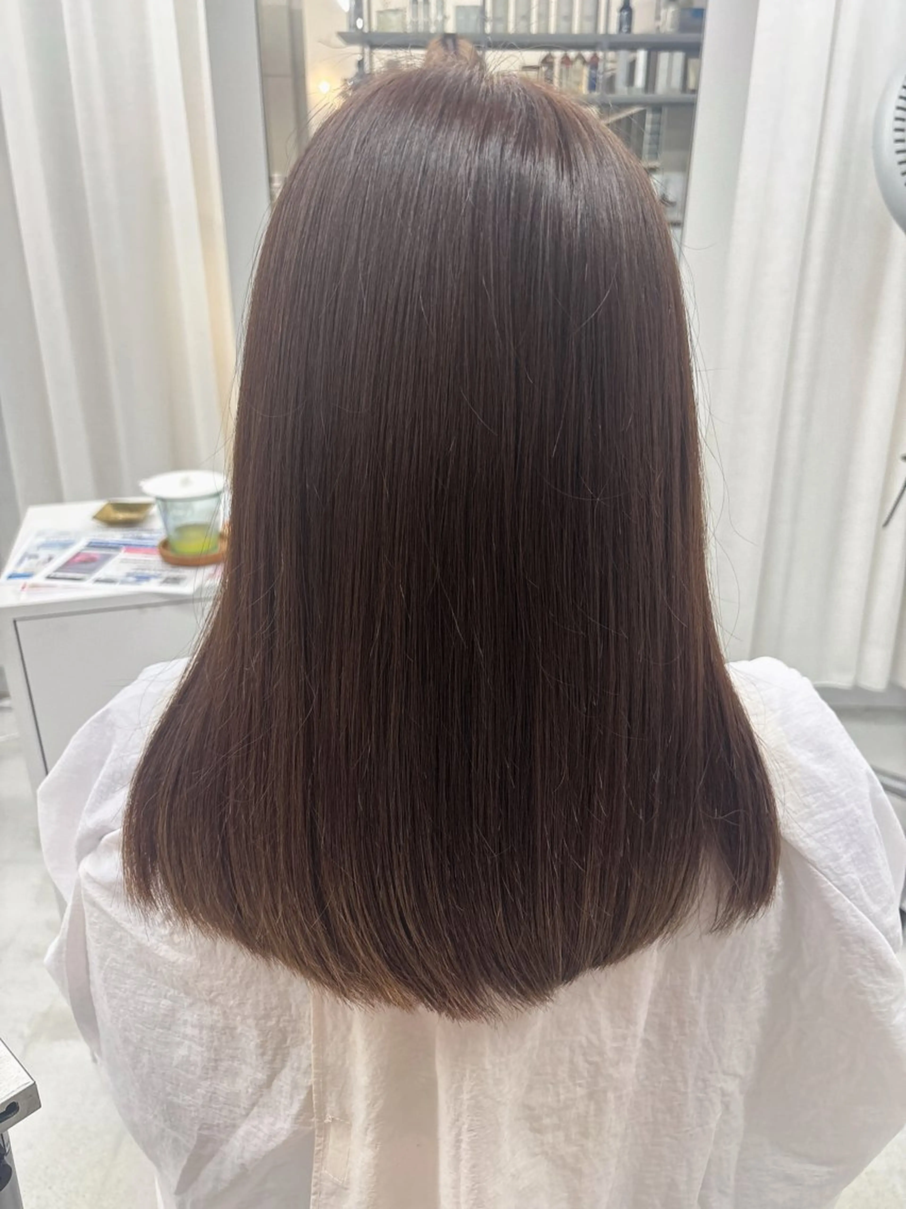 カラー ブラウンカラー 艶髪/ハイトーン/ 透明感/maayaのヘアスタイル