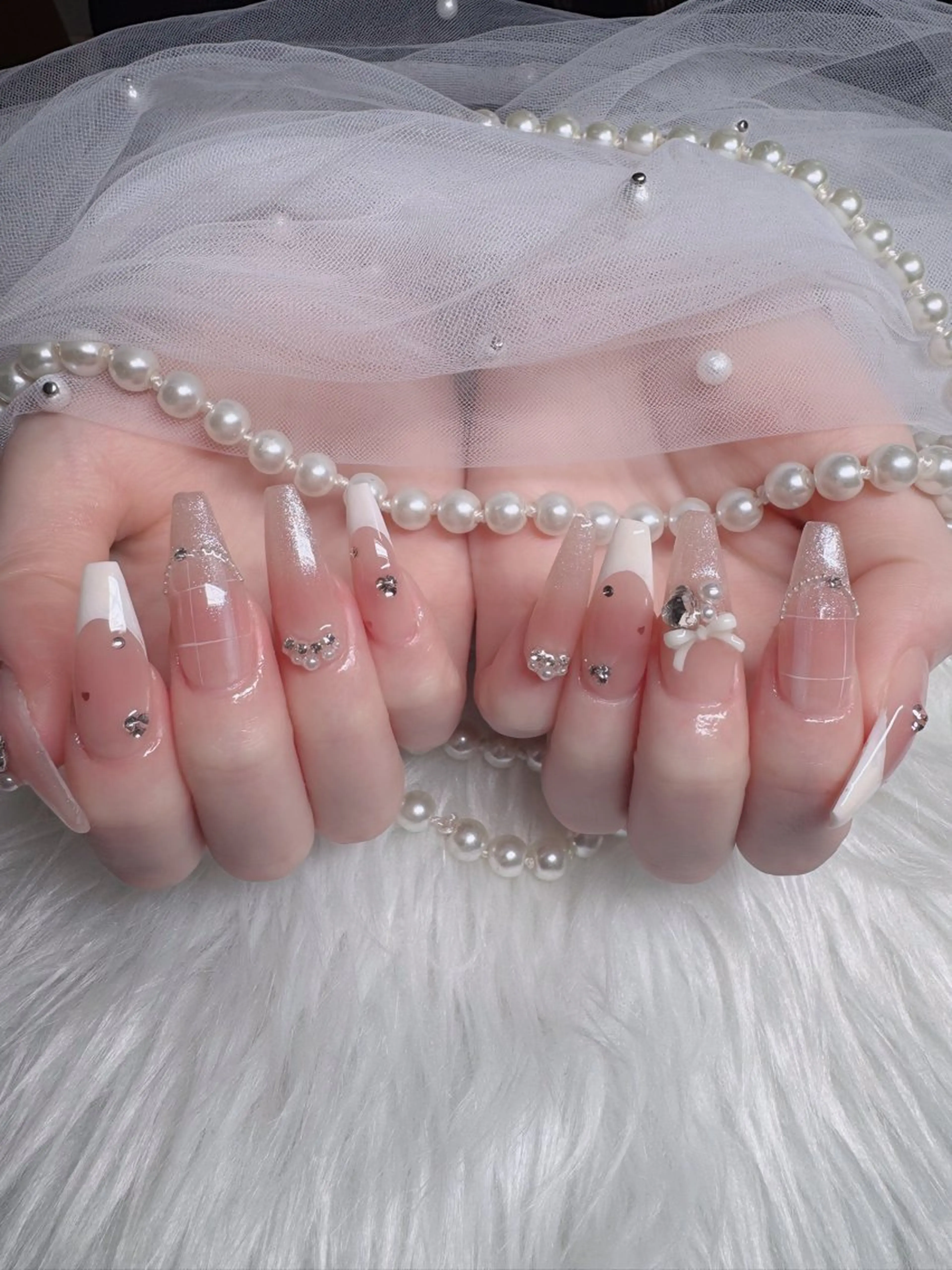 ネイル フレンチネイル ジェルネイル ハロウィン 韓国ネイル マグネットネイル ハンドネイル Hbaby nailのネイルデザイン