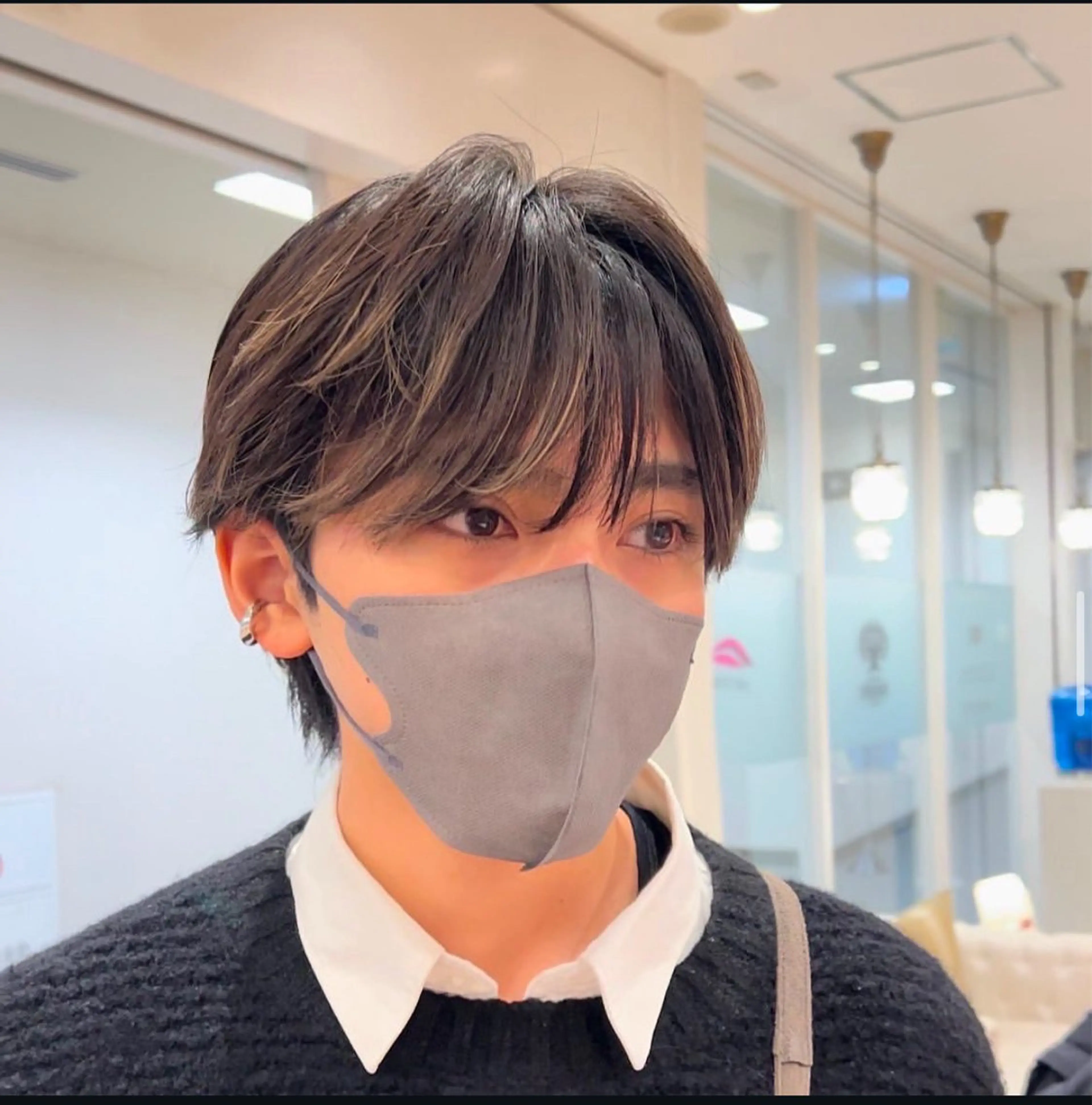 メンズ カット パーマ 🚨メンズ曲がる 縮毛矯正りおん🚨のヘアスタイル