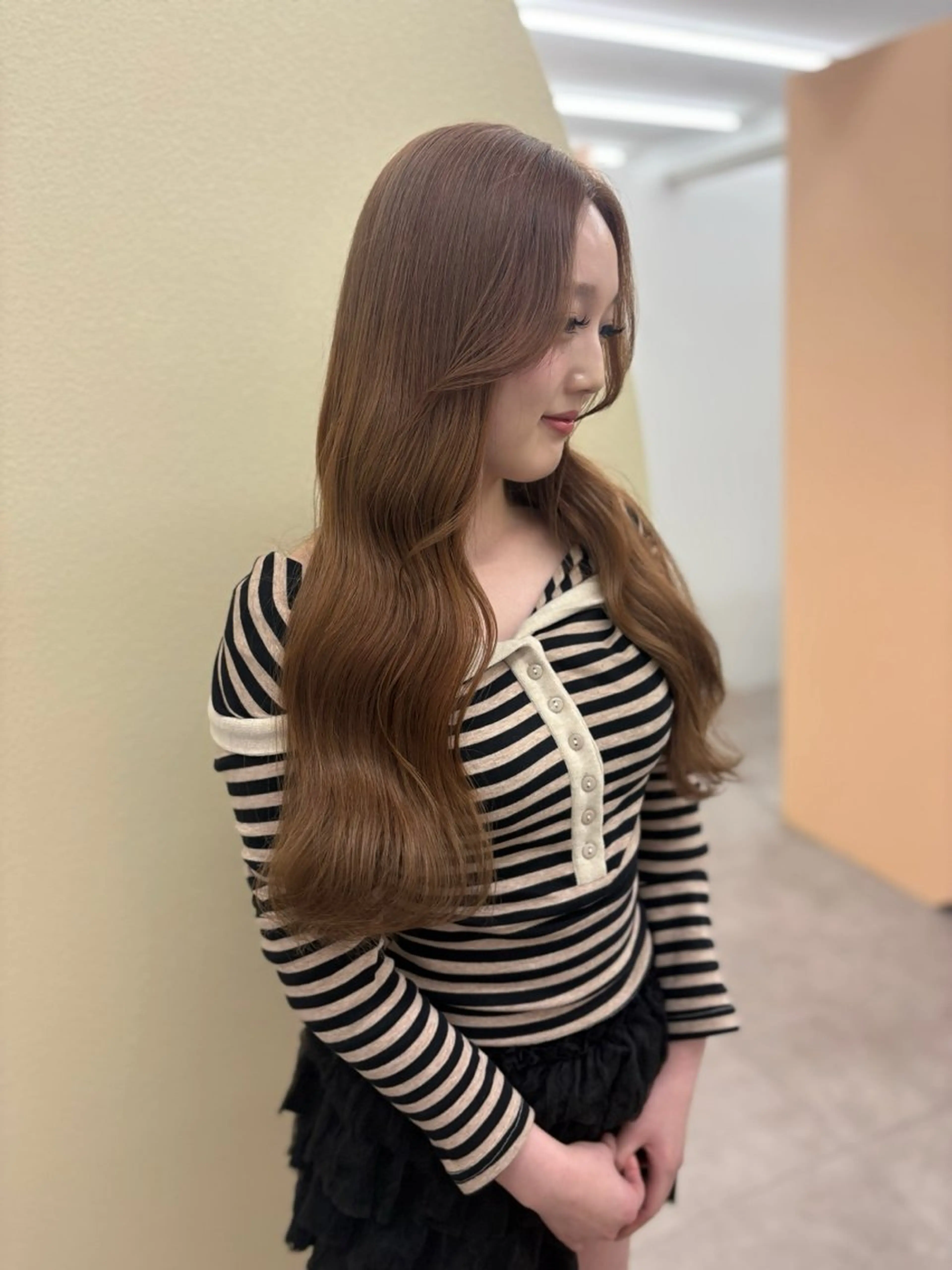 ロング 鈴村緋女／ヘアセット ／耳ツボジュエリーのヘアスタイル