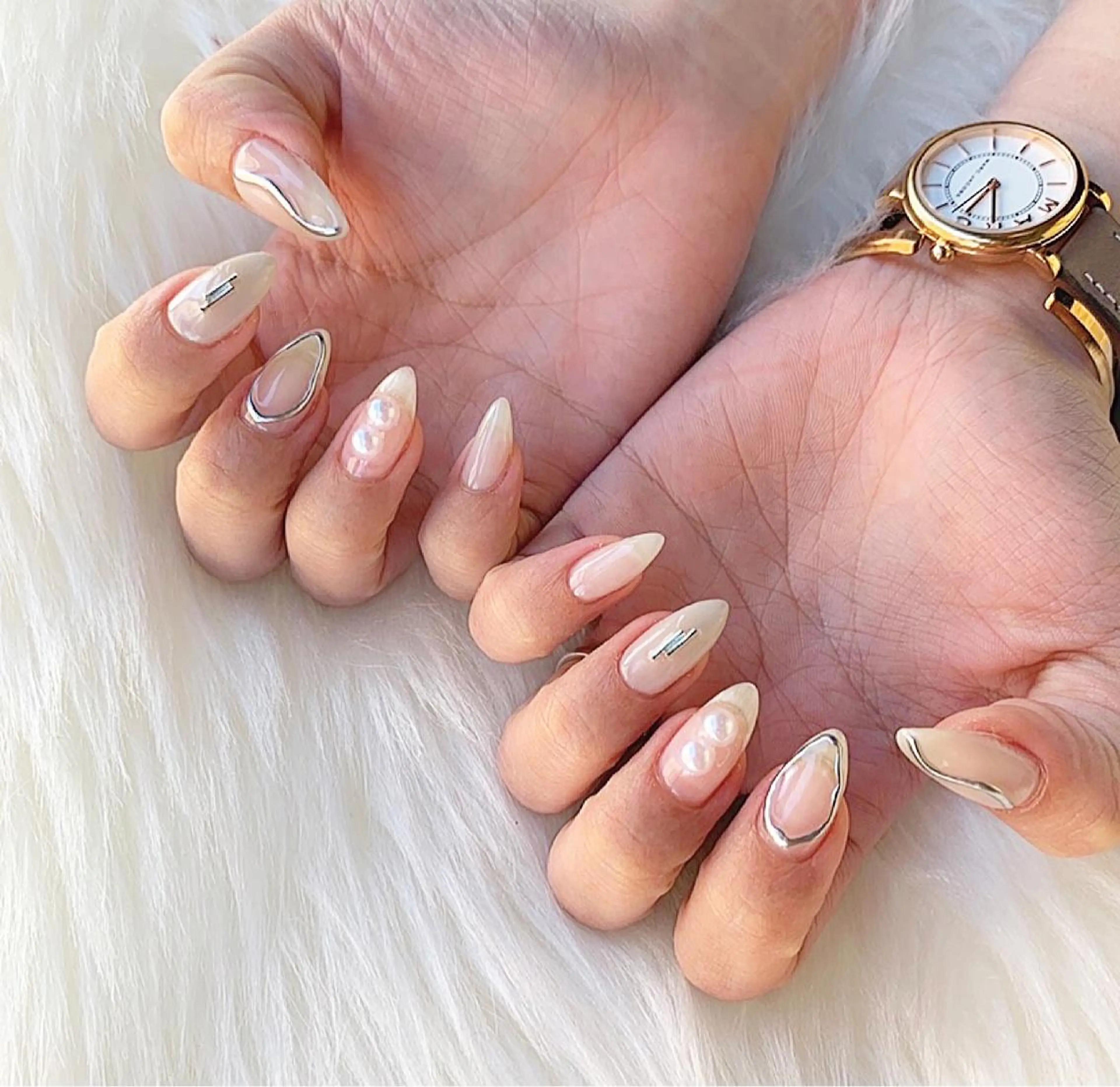 ネイル AERA nail shino🐱⸝꙳のネイルデザイン