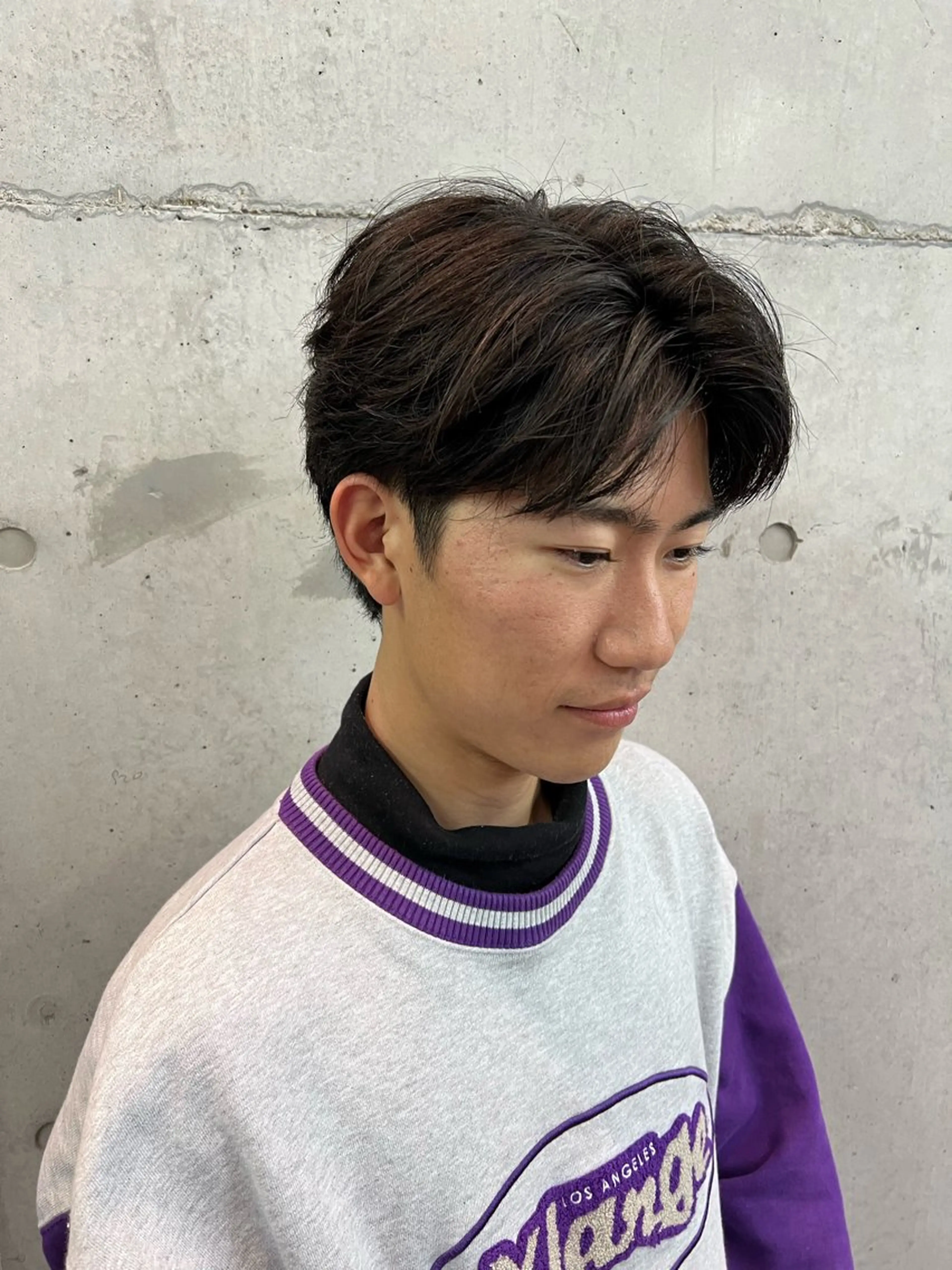 ミディアム メンズ メンズ特化美容師 /たけしのヘアスタイル