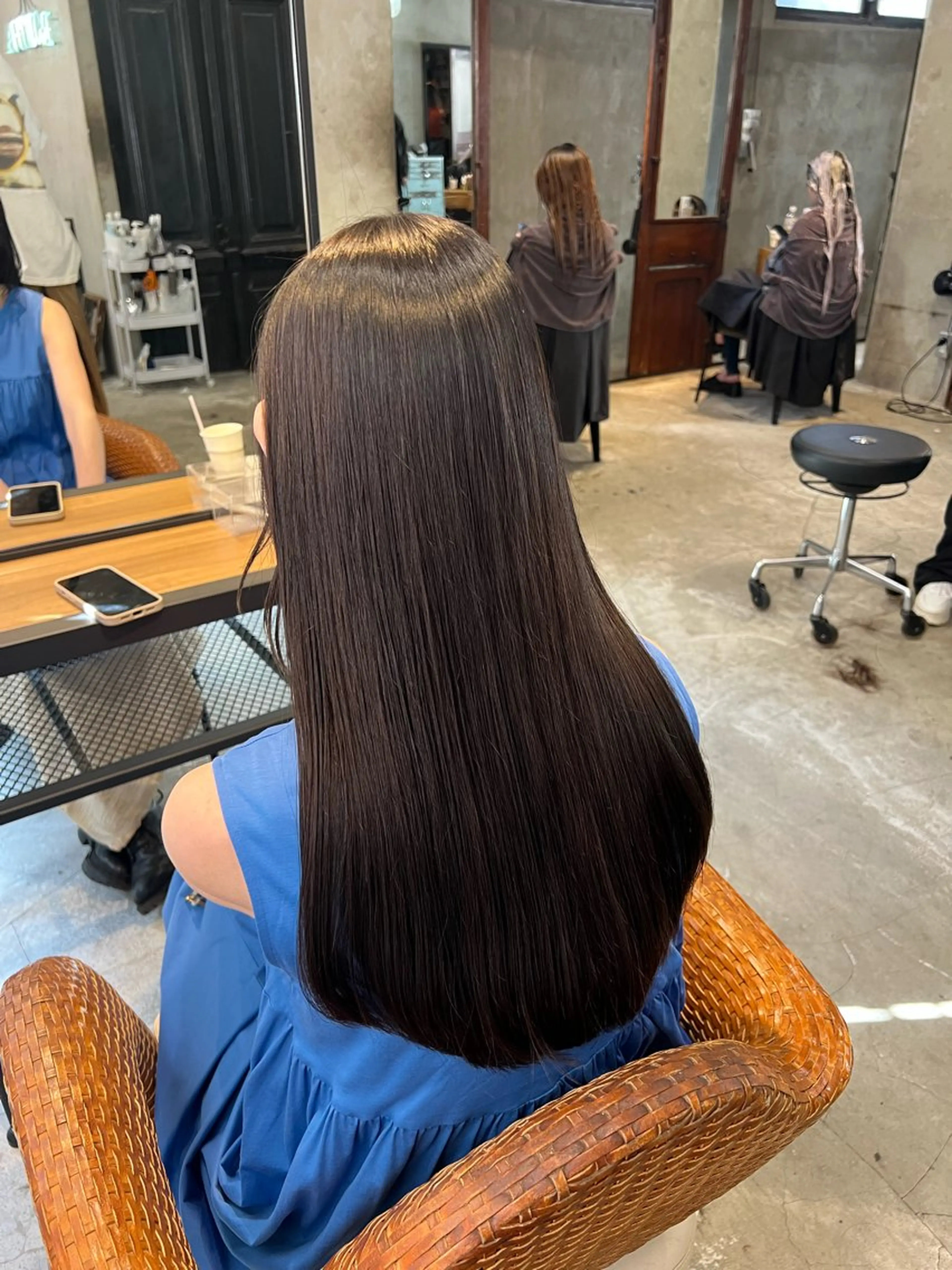 ロング カラー ヘアアレンジ カット ヘアカラー 縮毛矯正 トリートメント レイヤー/艶髪矯正 🪐takushiのヘアスタイル