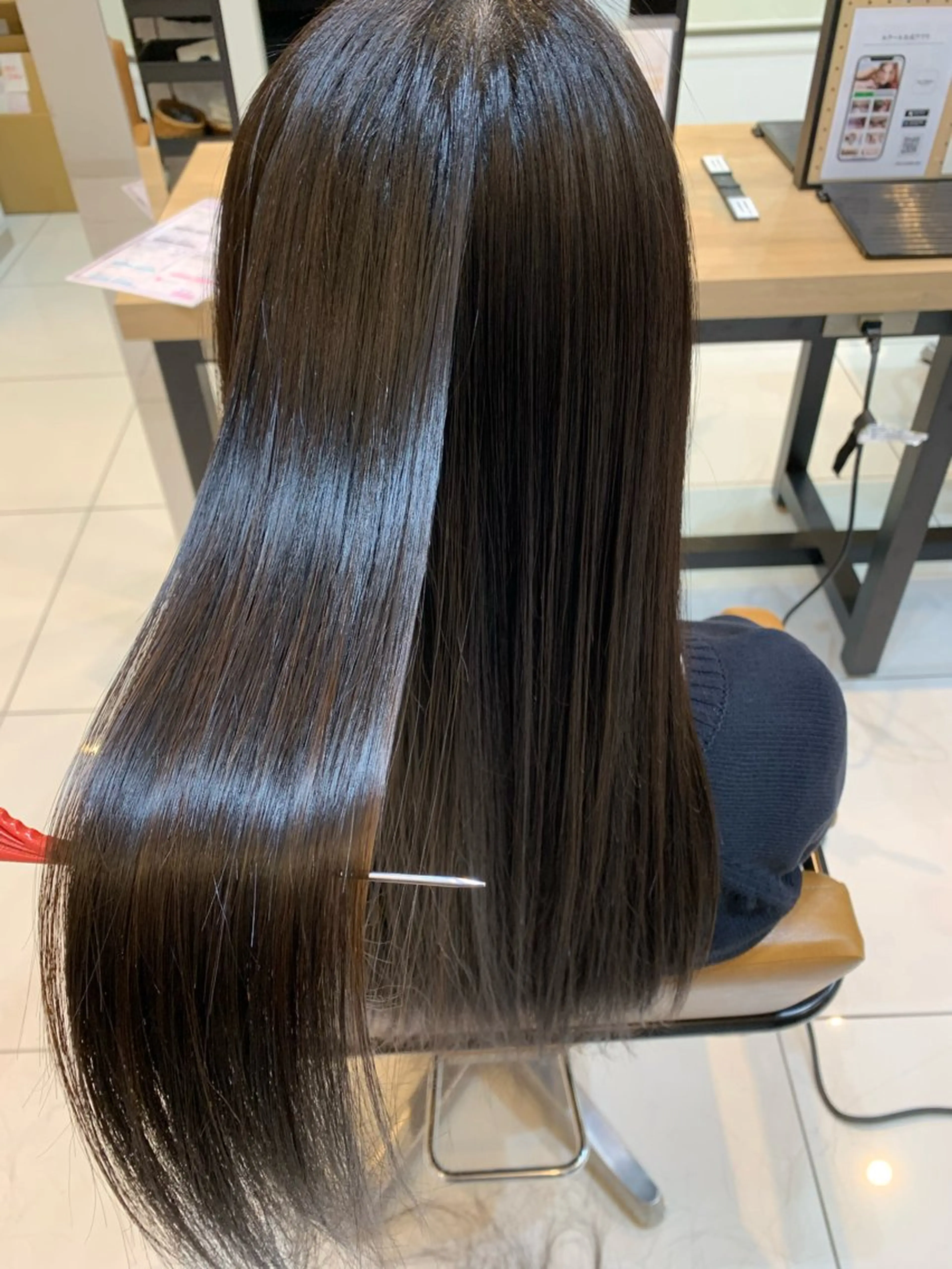 セミロング ルクール上越店　林 郁弥のヘアスタイル