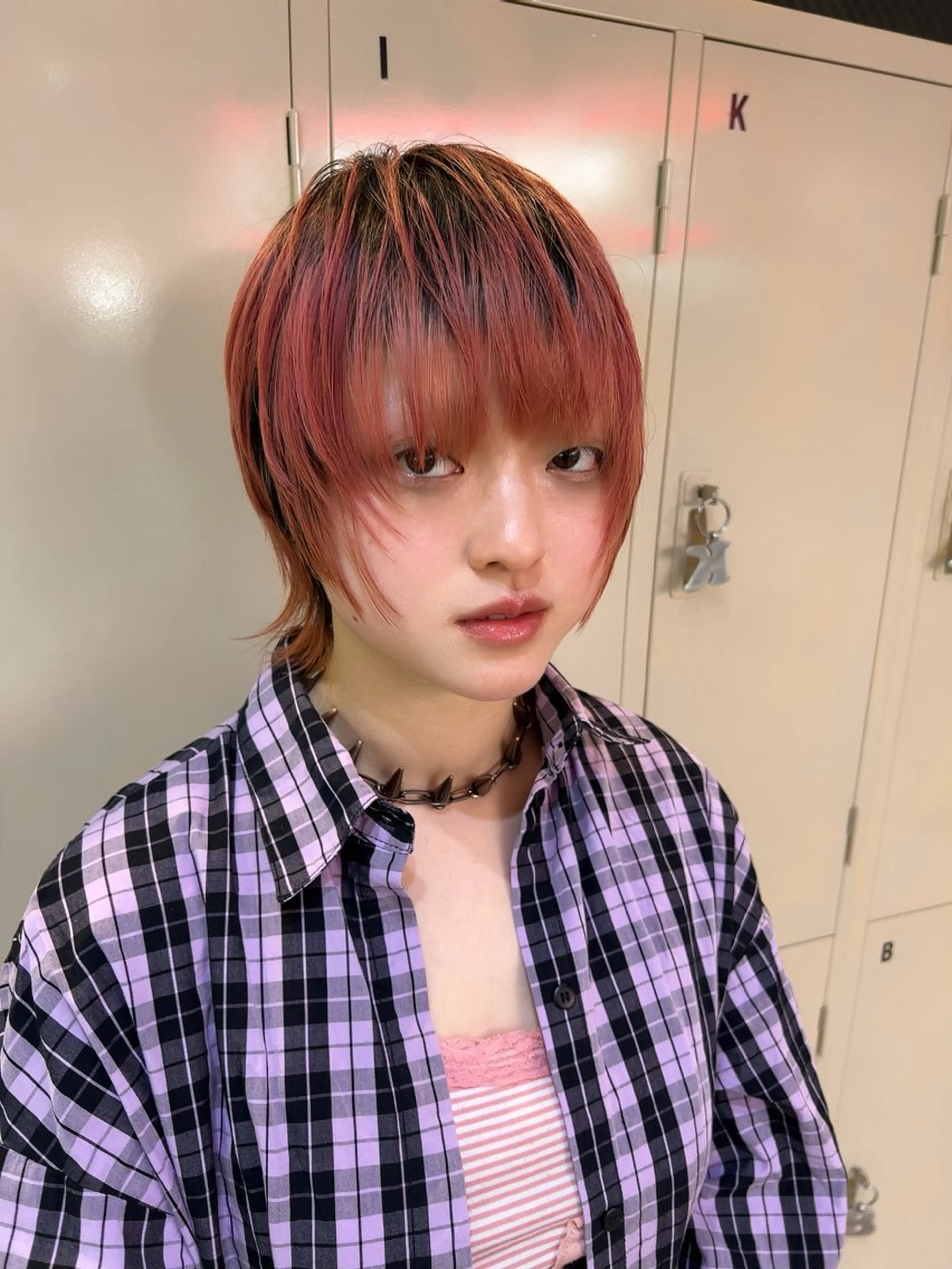 ショート カット 💥ウルフカット デザインあんな💥のヘアスタイル