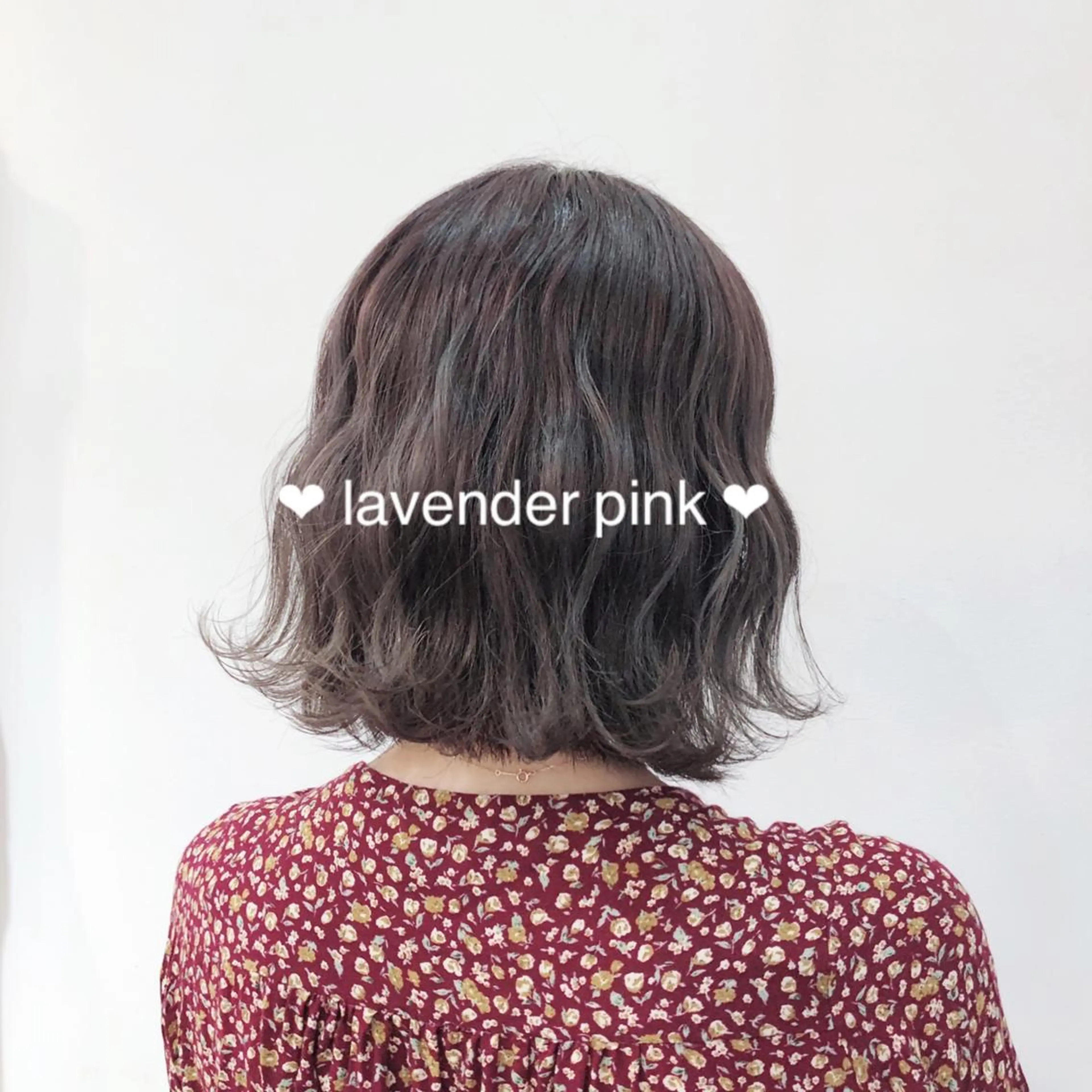 ショート カラー 透明感カラー ラベンダーカラー ラベンダーピンク ピンクカラー beauty   beast 西新店のヘアスタイル