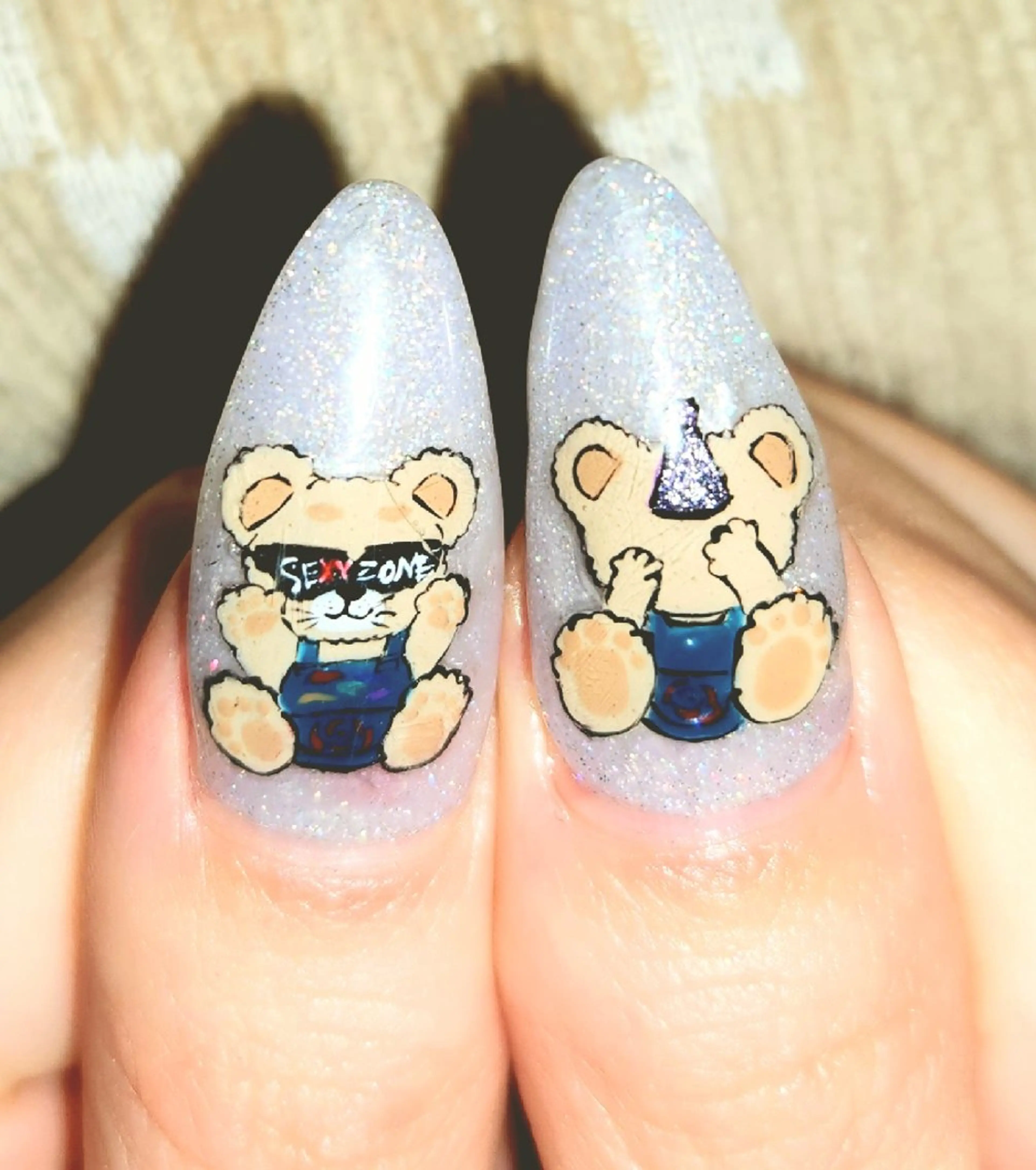 ロング 八木 香澄のネイルデザイン