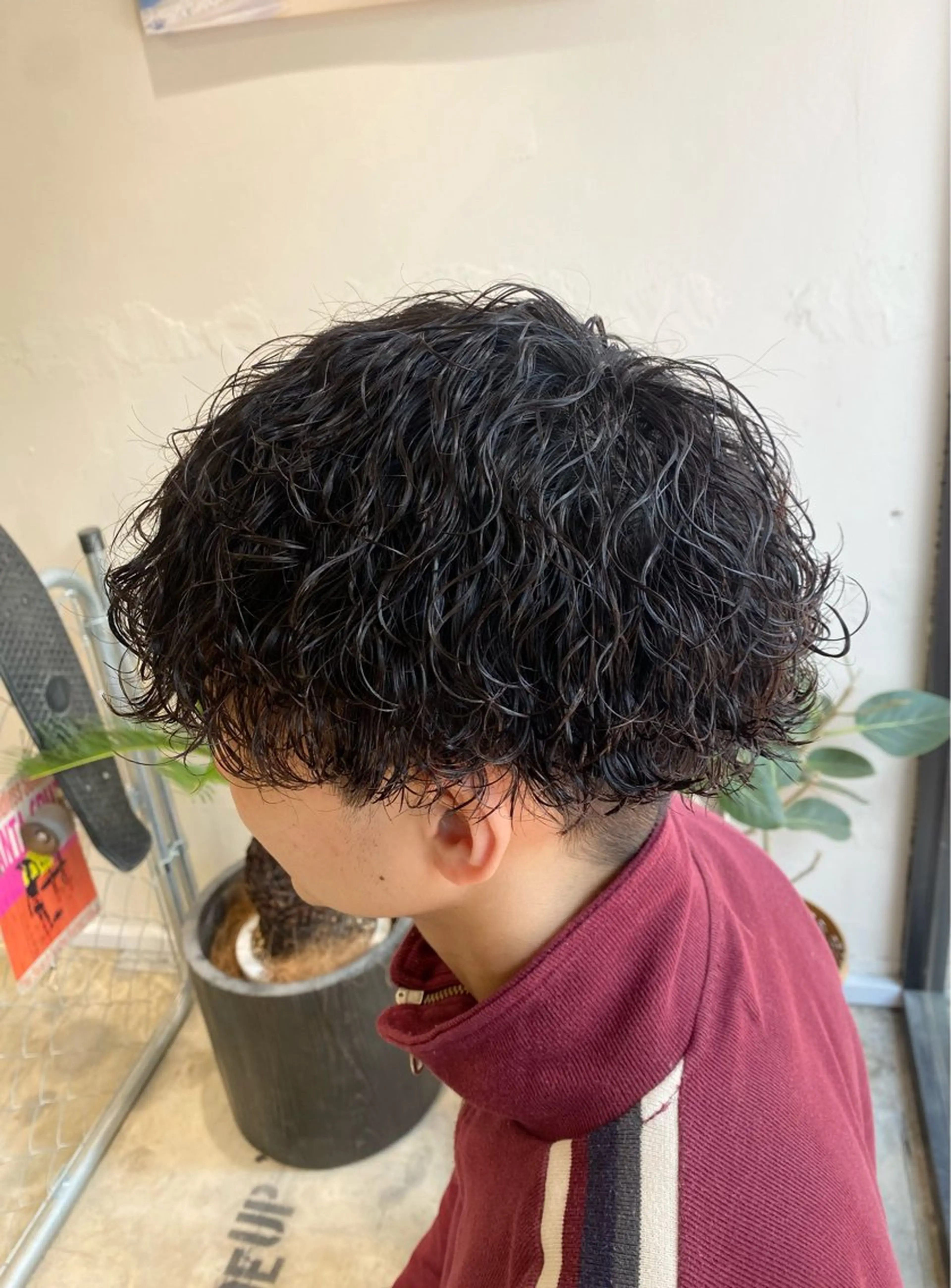 パーマ メンズ メンズパーマ メンズツイストパーマ 波巻きパーマ スパイラルパーマ ツイストパーマ カット ヘッドスパ 🌴パーマオタク🌴 長谷川　諒佑🌈のヘアスタイル