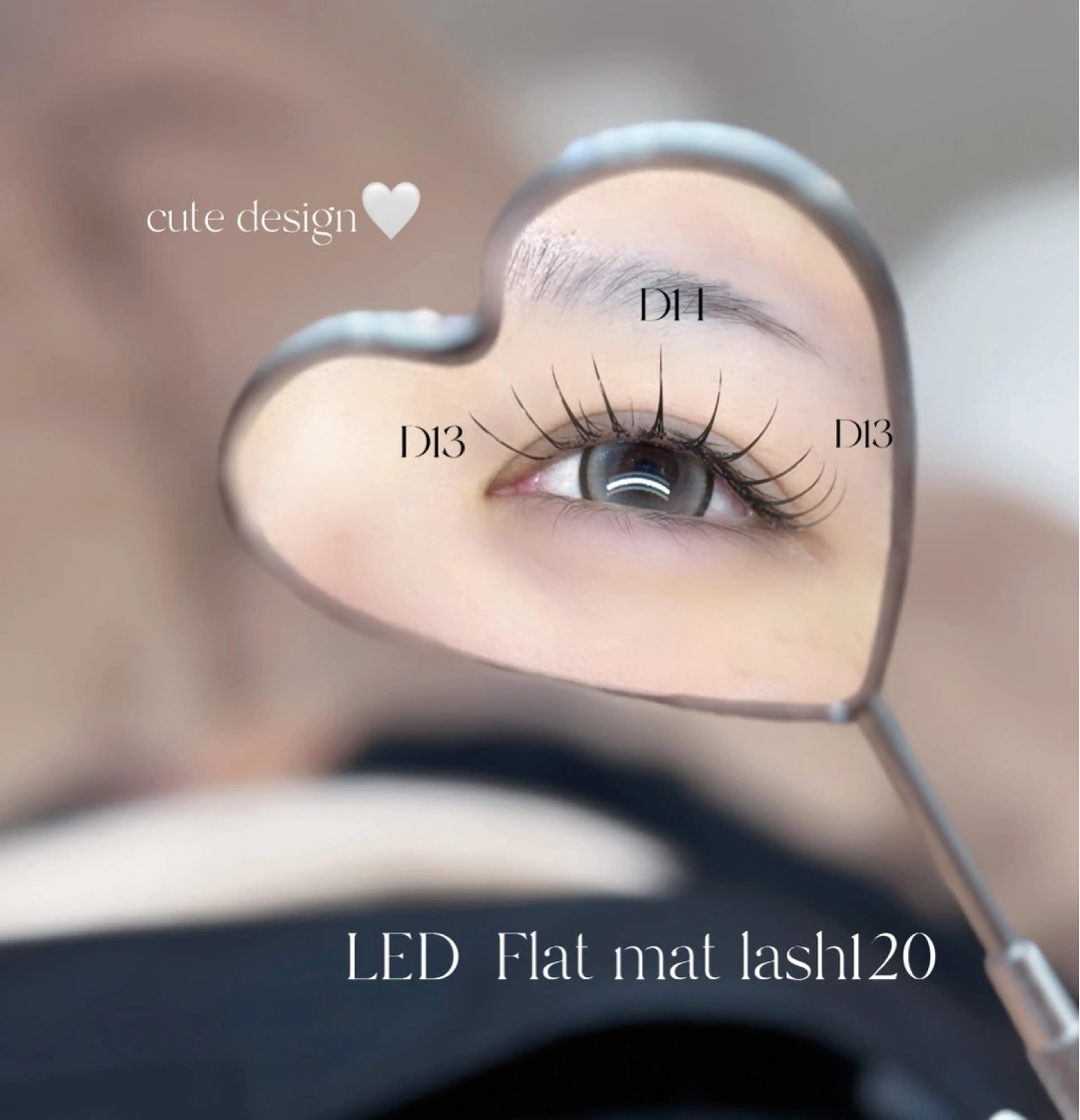 マツエク・マツパ フラットラッシュ マツエク mila.天神今泉店 Nanamiのマツエク・マツパデザイン