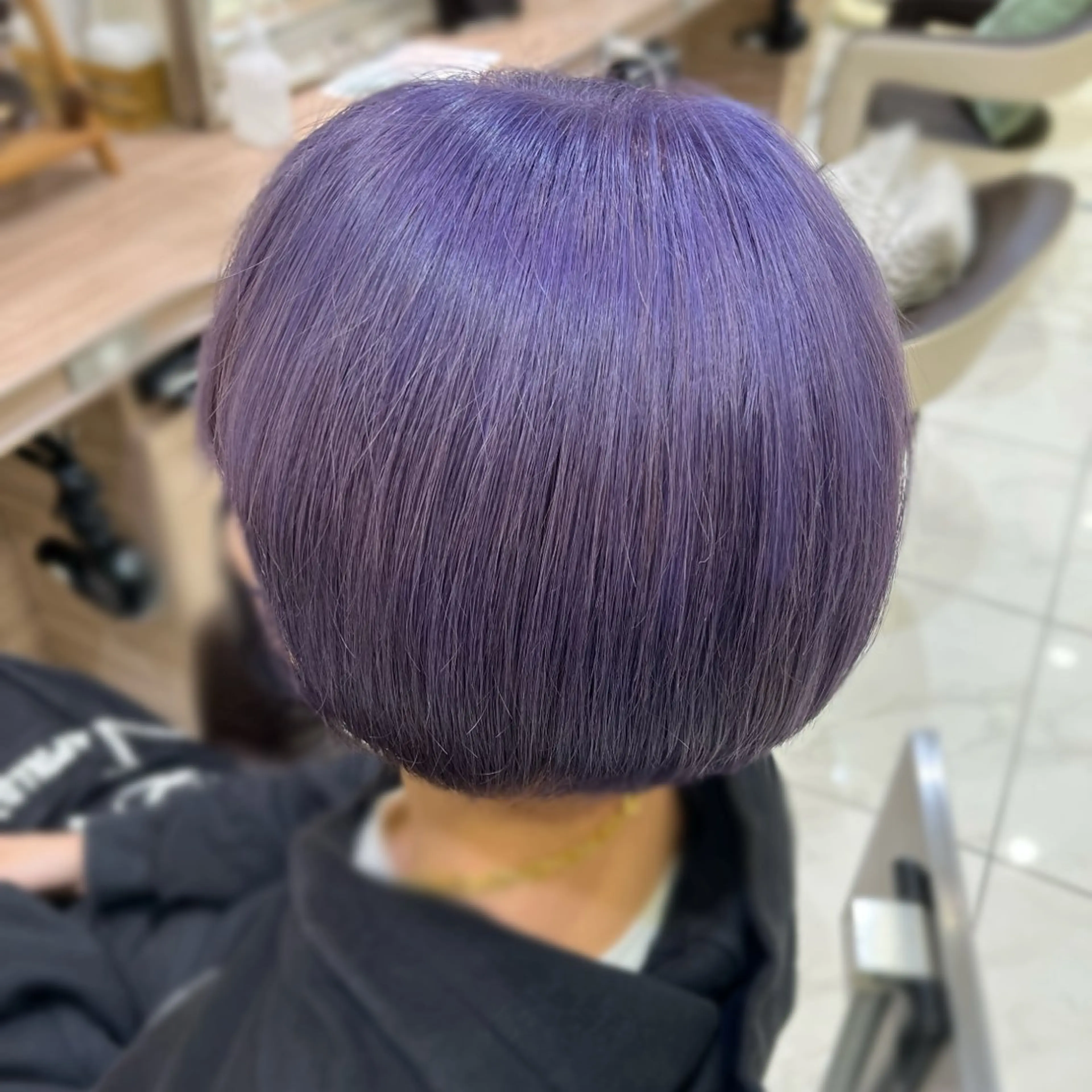カラー メンズ ヘアカラー 丸 美紀のヘアスタイル