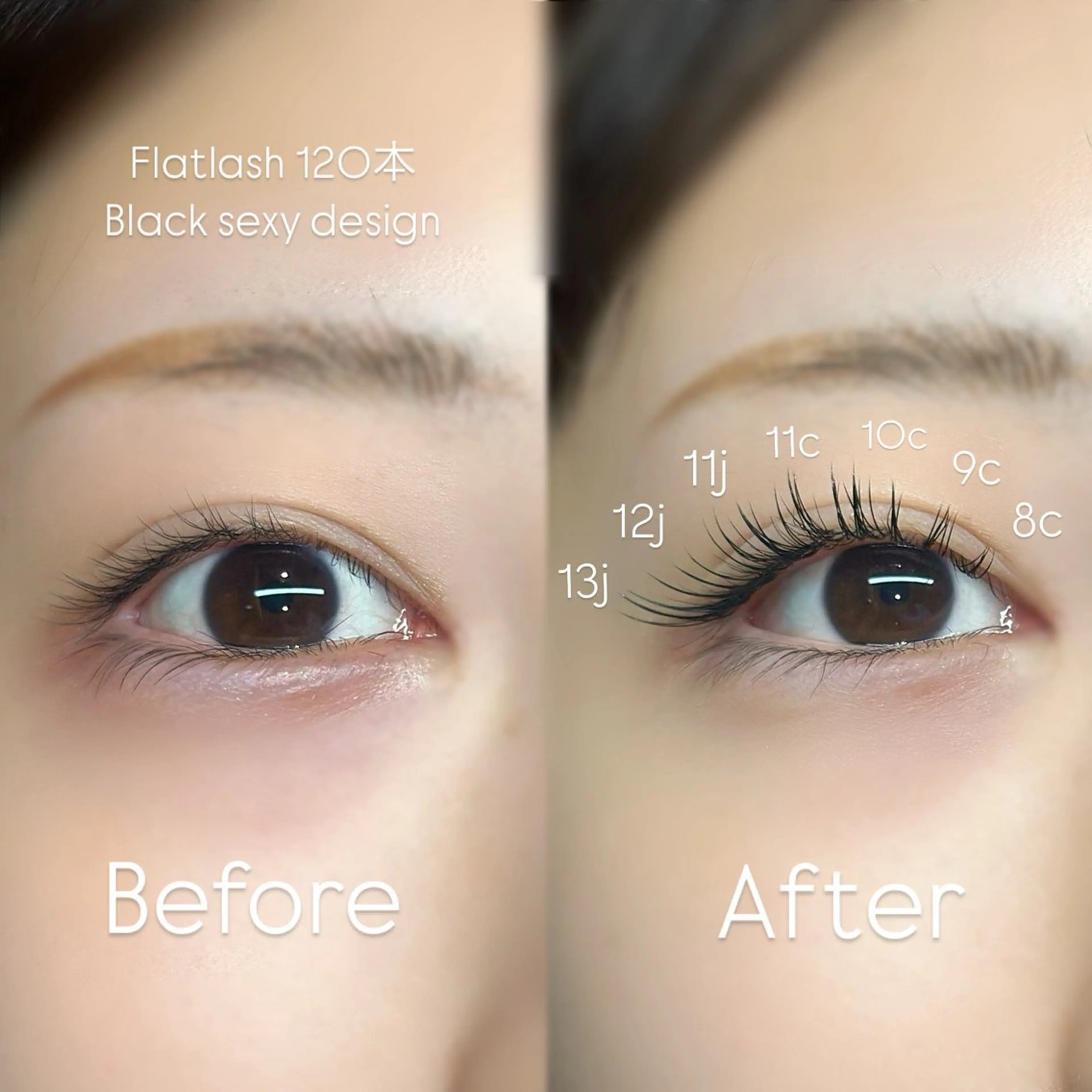 【フラットラッシュ】100本（コーティング付）の写真