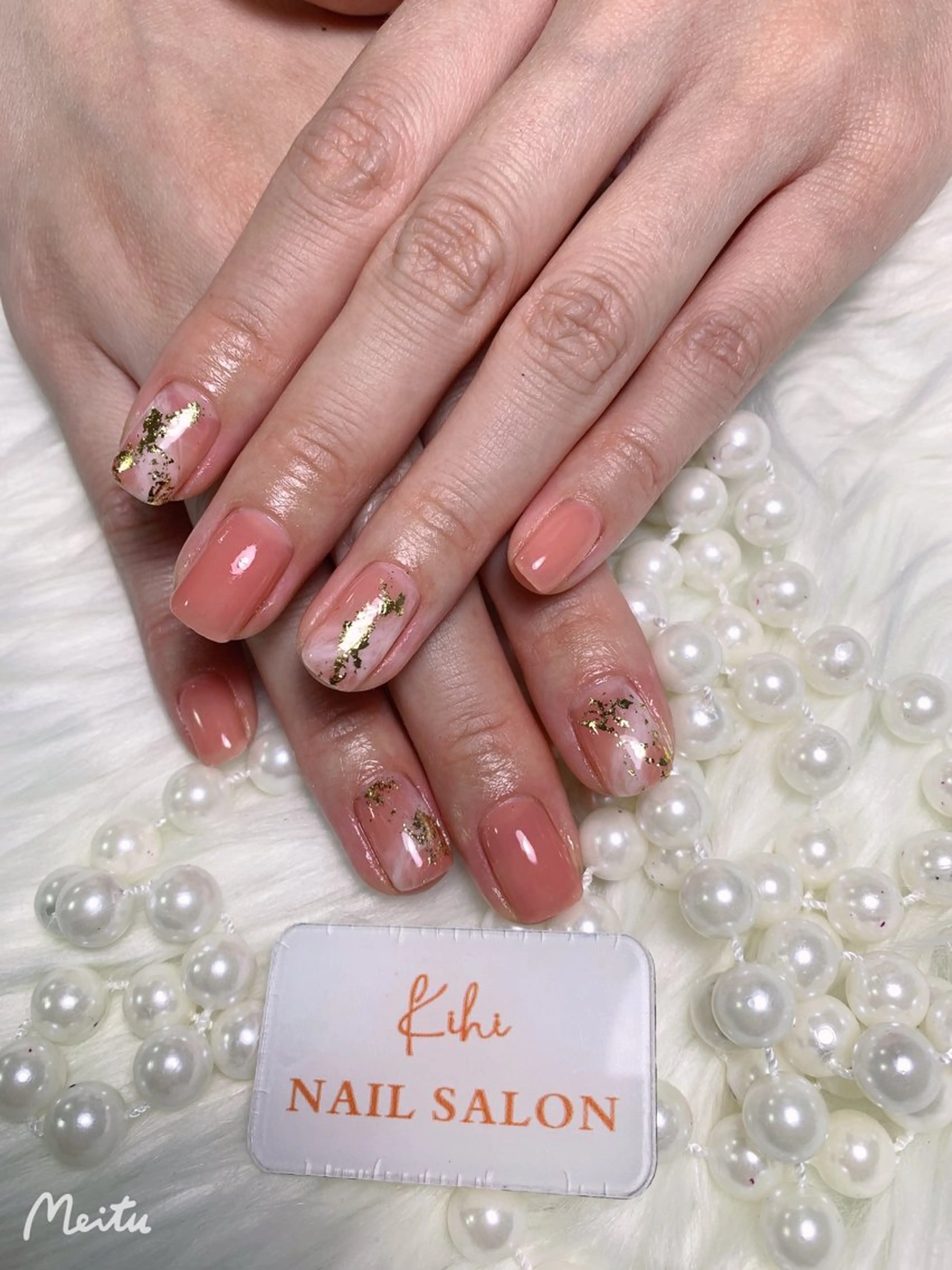 ネイル シンプルネイル 福島 みきのネイルデザイン