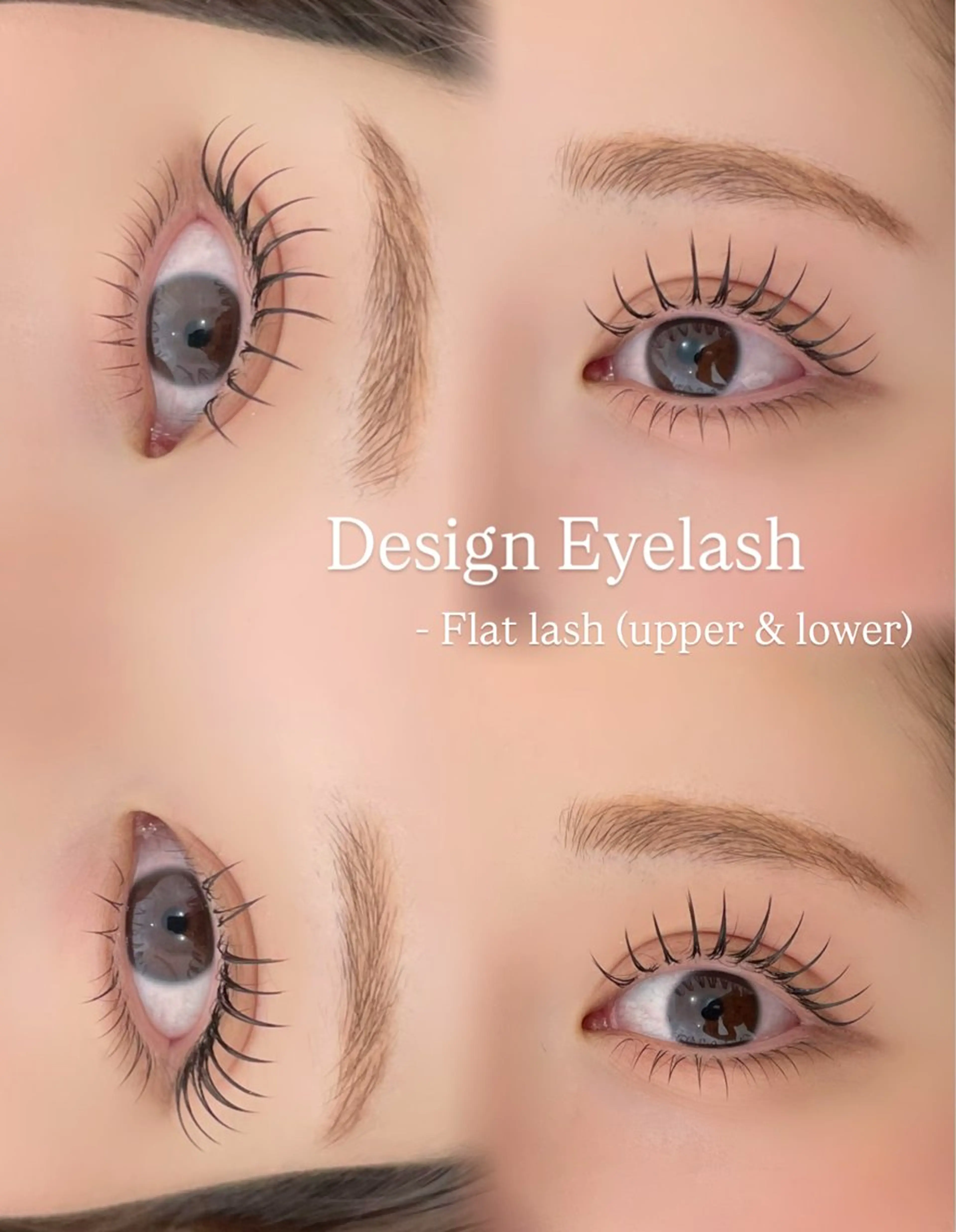 【春🌸新生活応援クーポン🙌🏻お目元を華やかに/自然な濃さ🤍フラットラッシュ80本】の写真