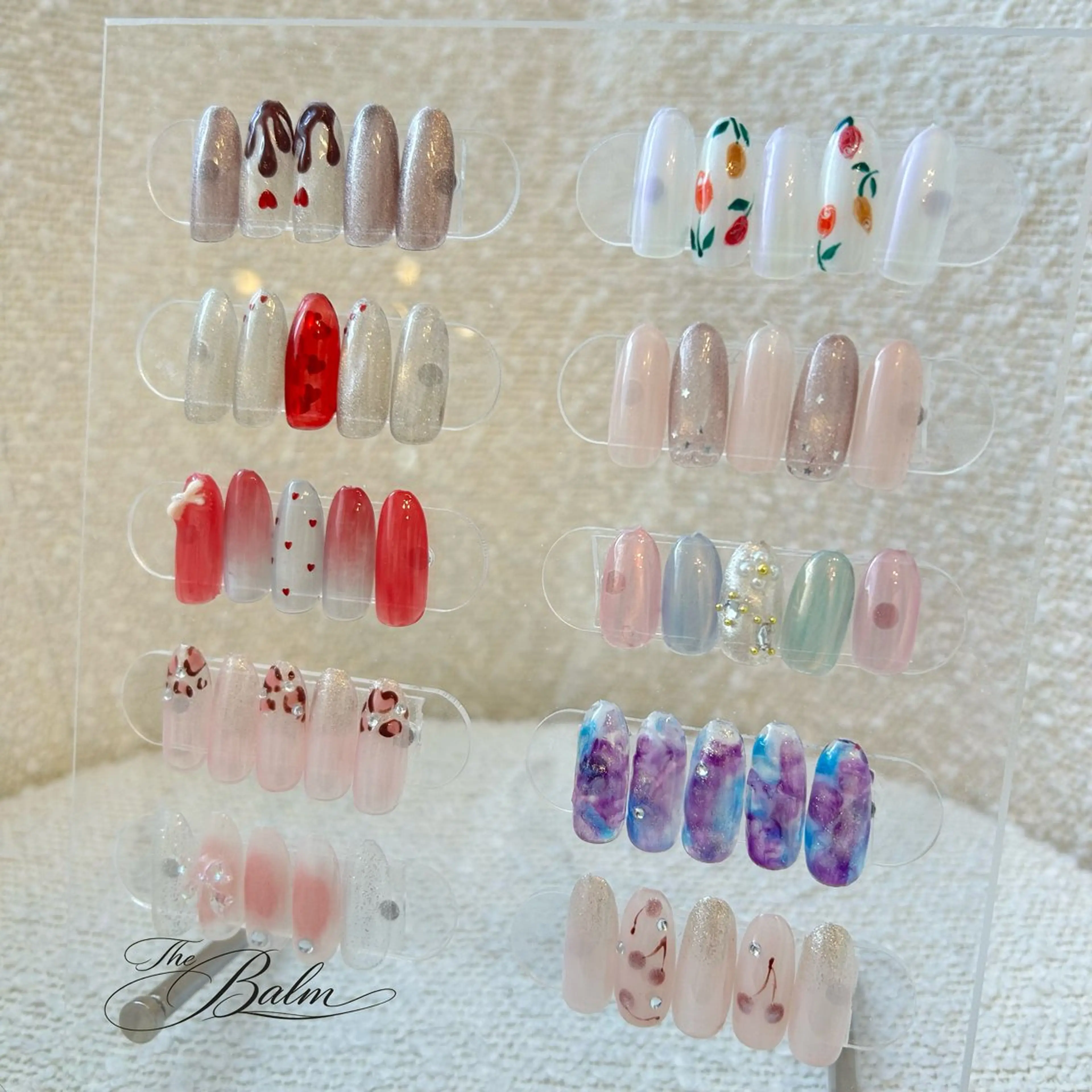 ネイル ハンドネイル THE BALM🤍 金宮のネイルデザイン