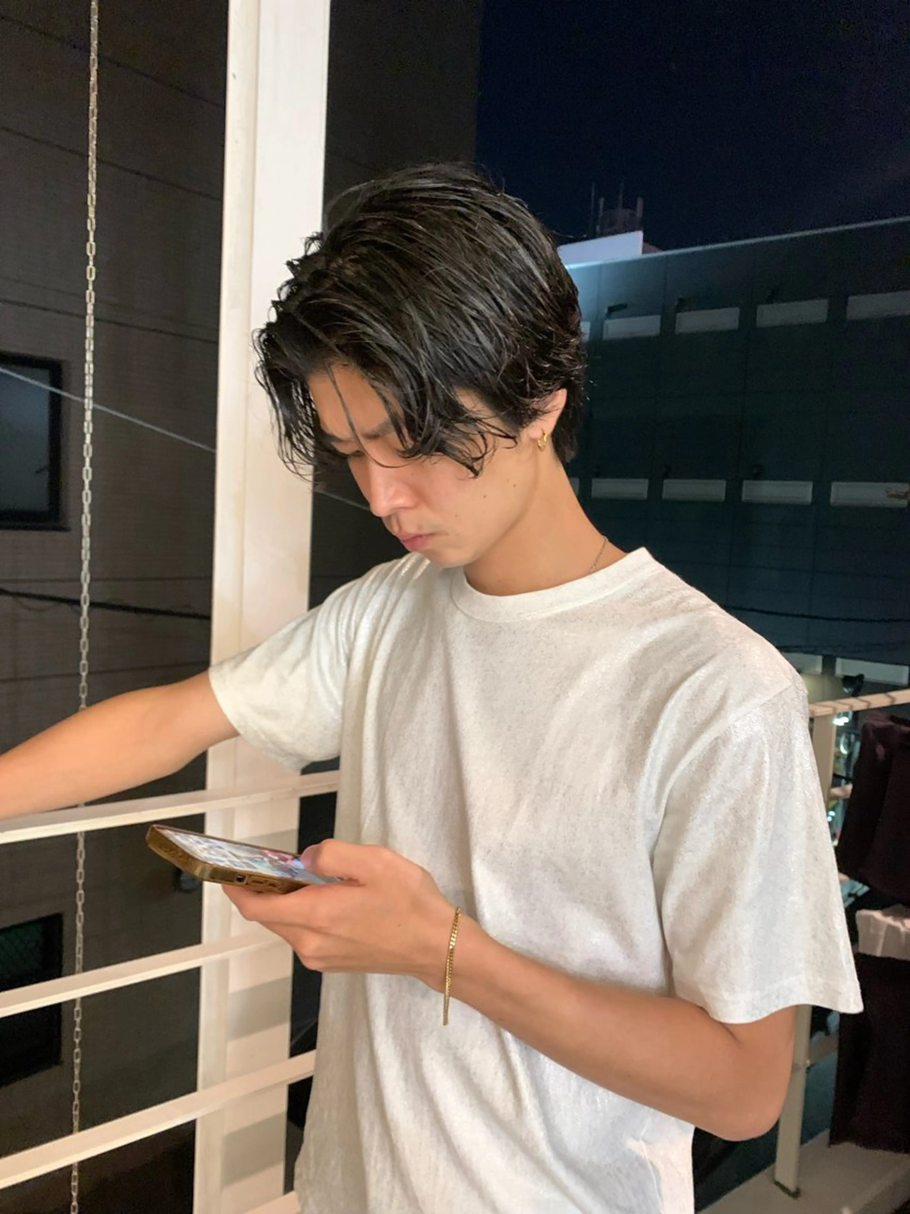 パーマ メンズ カット パーマ 佐藤大翔🌐縮毛矯正 🌐メンズパーマのヘアスタイル