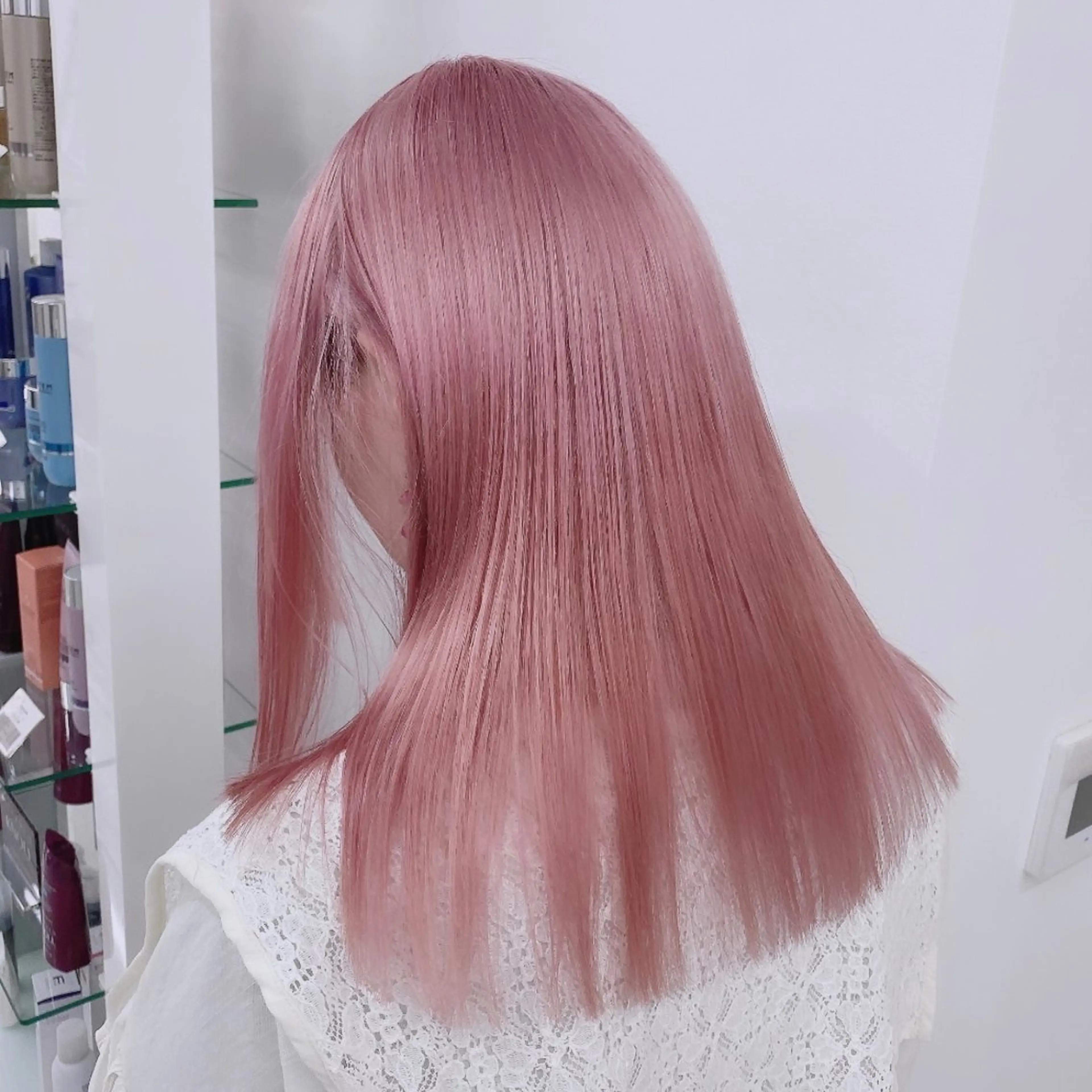 ミディアム カラー ヘアアレンジ メンズ カット ヘアカラー トリートメント ハイトーン美容師 MASATOのヘアスタイル