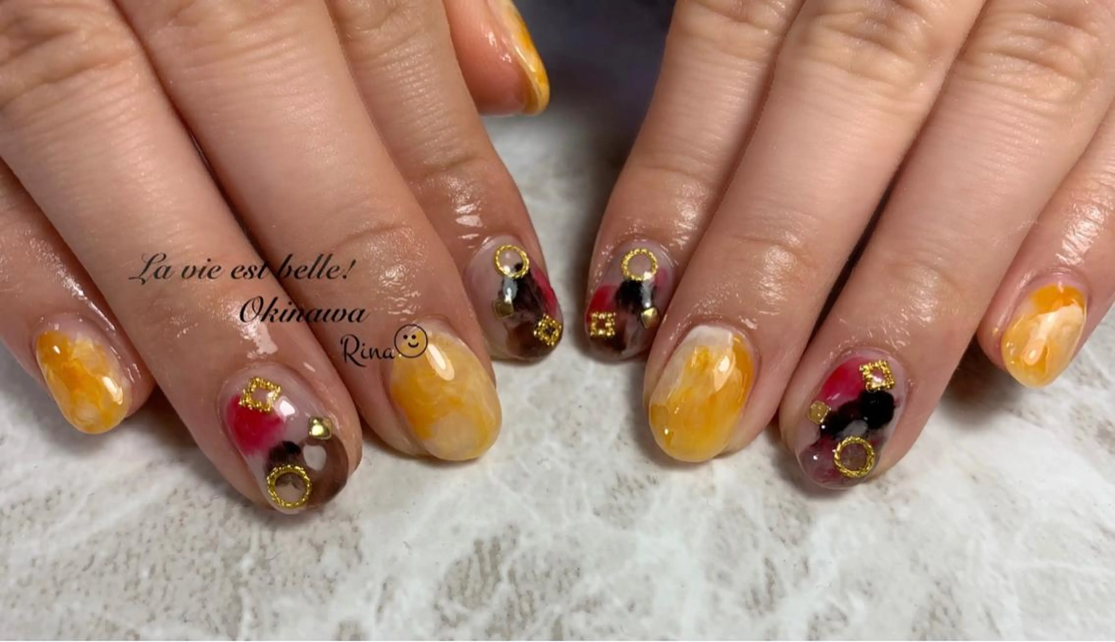 ネイル アトリエ ラヴィエベルのネイルデザイン