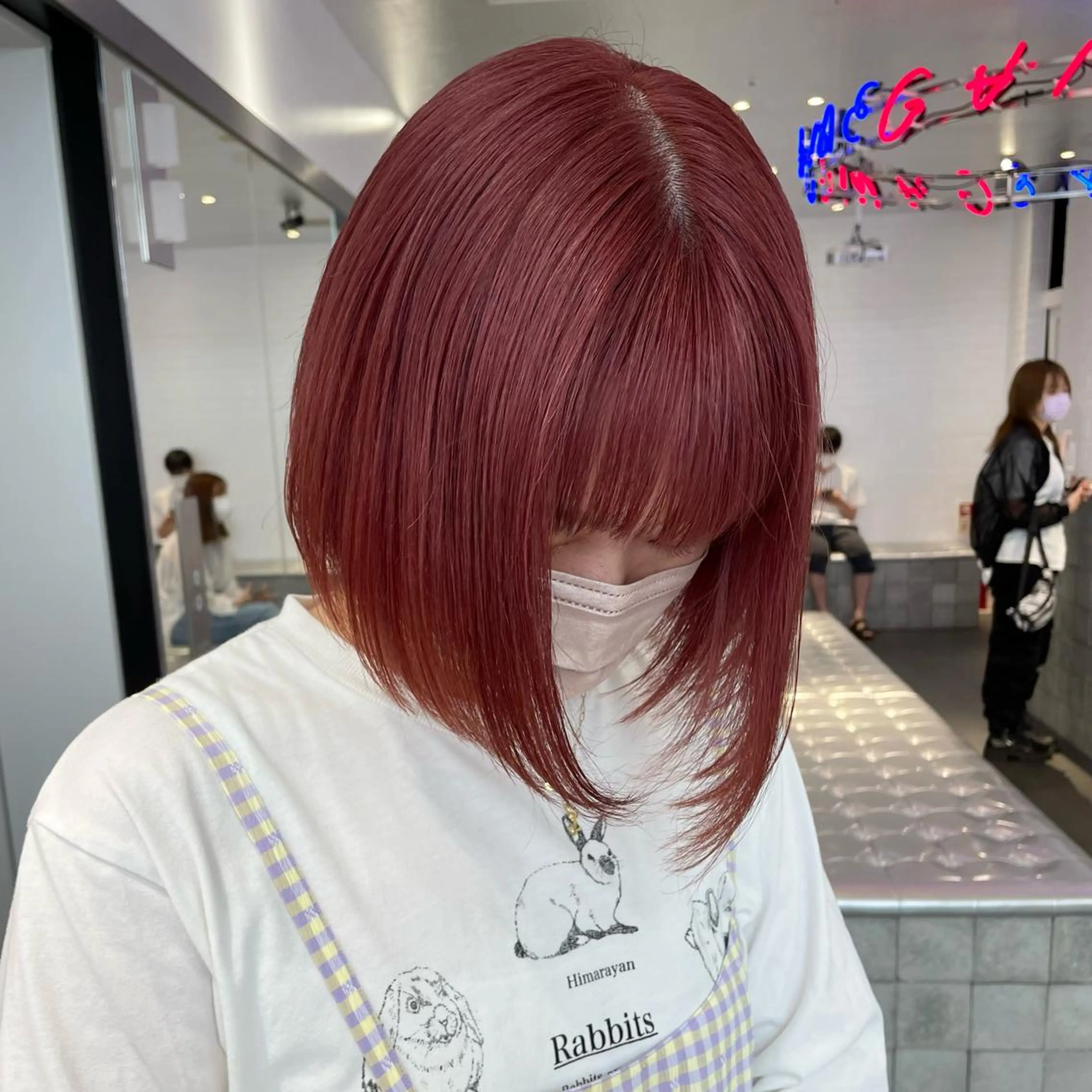 ショート カラー 💍ダメージ最小限 ブリーチ/ちさと💍のヘアスタイル