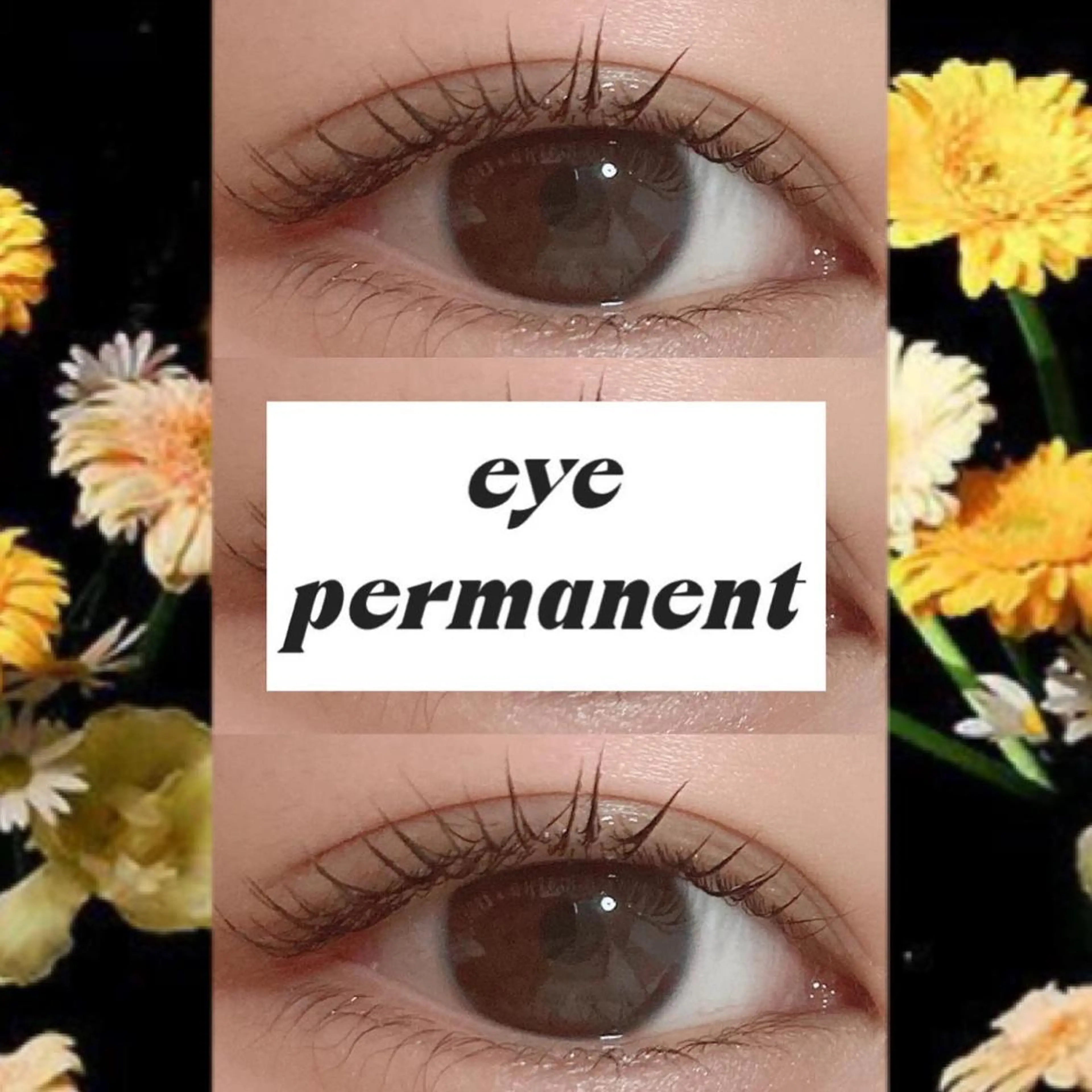 マツエク・マツパ 束感まつ毛 フラットラッシュ 韓国風マツエク まつげパーマ 一重×まつ毛パーマ orihara𐙚 まつげパーマ/眉毛のマツエク・マツパデザイン