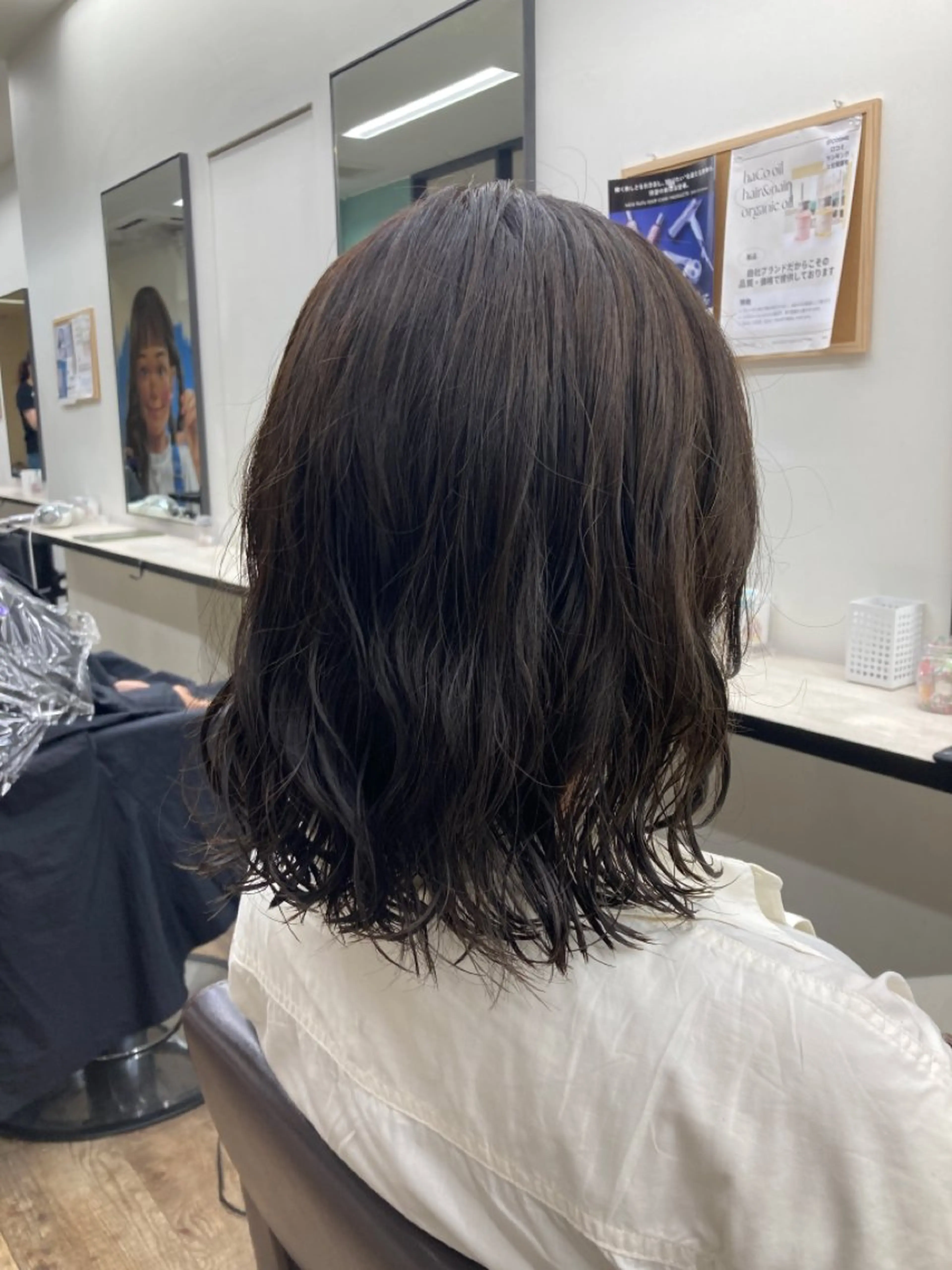 ミディアム カット ヘアカラー 🌸栄/髪質改善 透明感/ムラカミ🌸のヘアスタイル