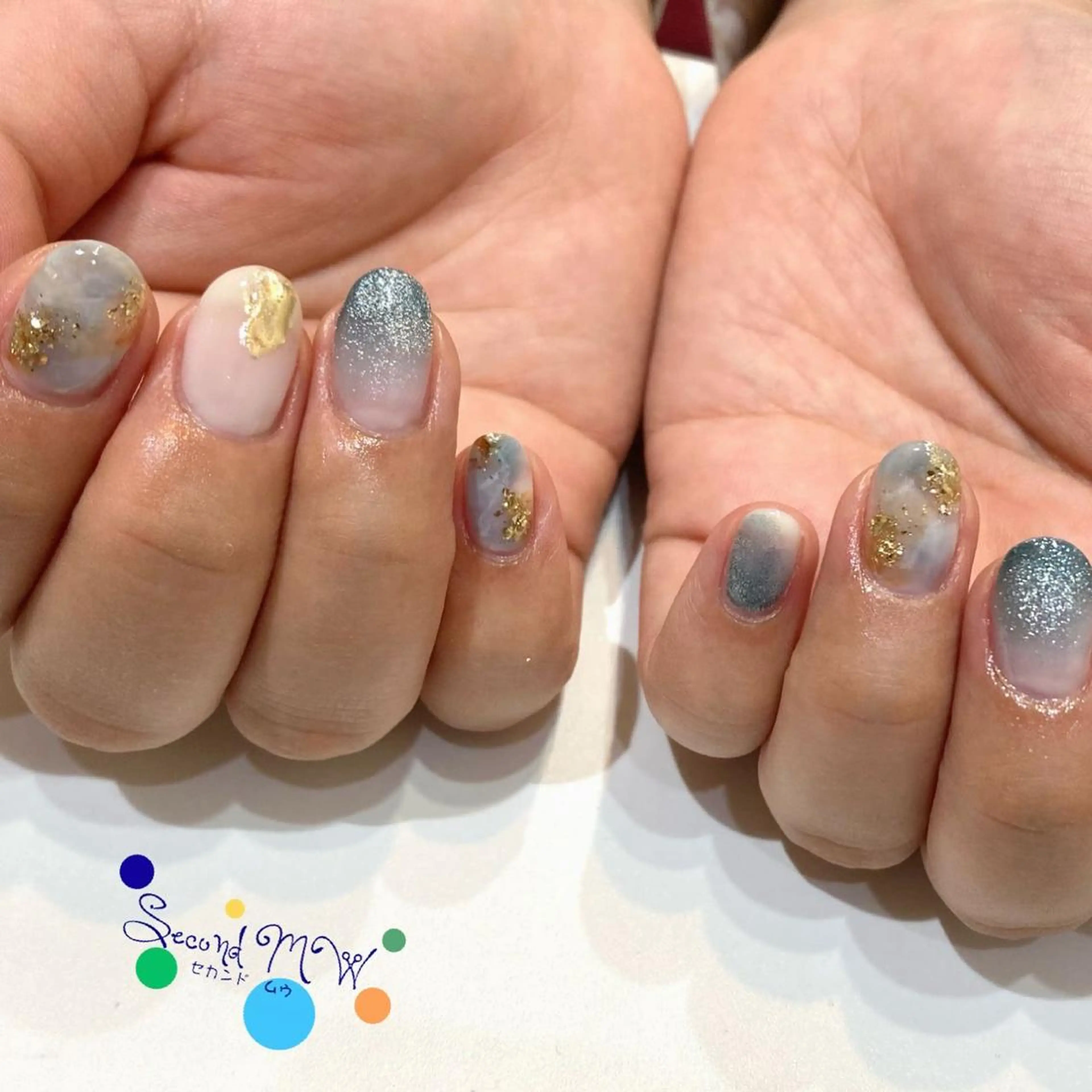 ネイル ハンドネイル SecondMW _nail 　川連のネイルデザイン