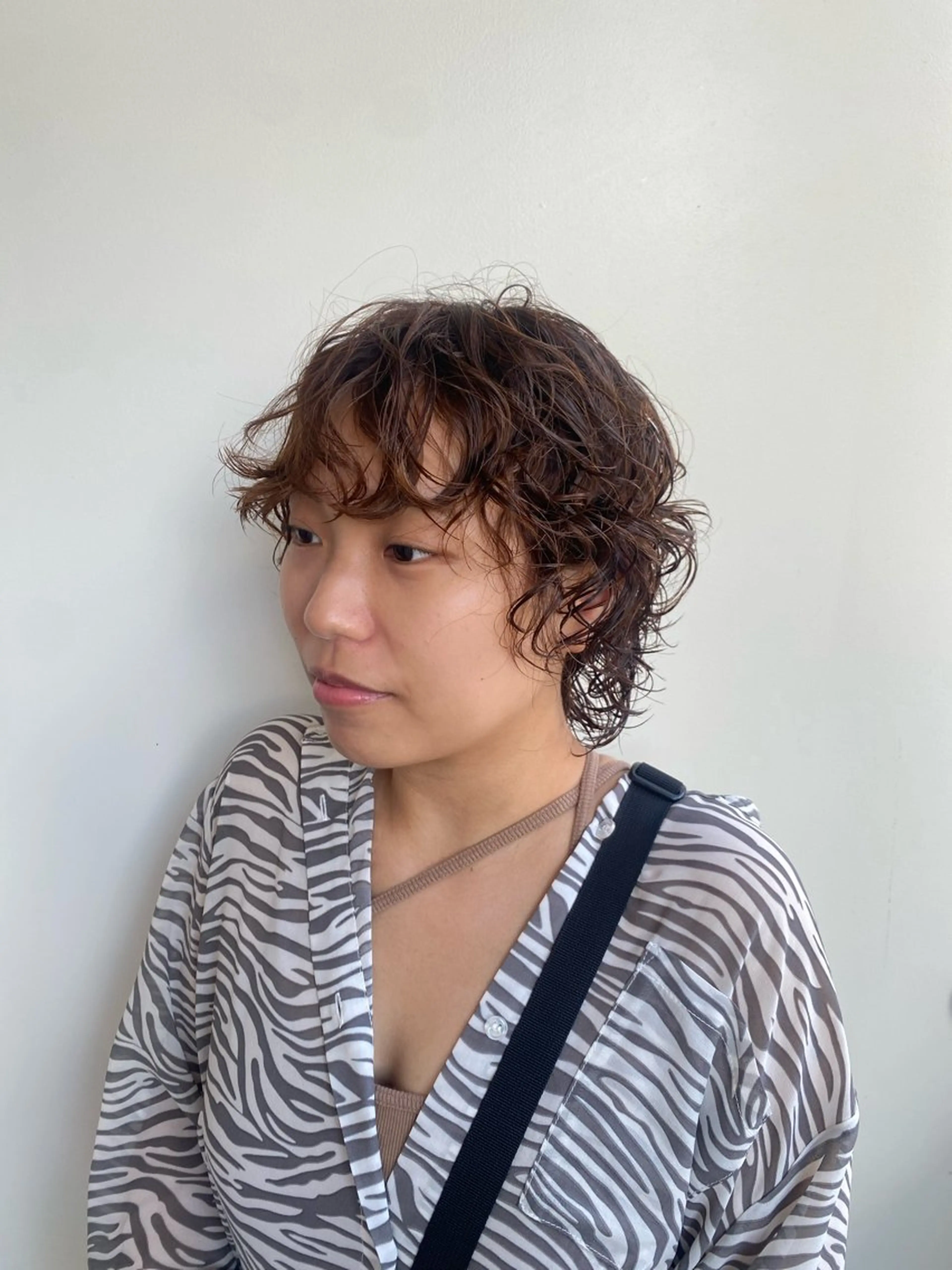 ミディアム パーマ 🌀ボブ/ミディアム /パーマ🌀ayaのヘアスタイル