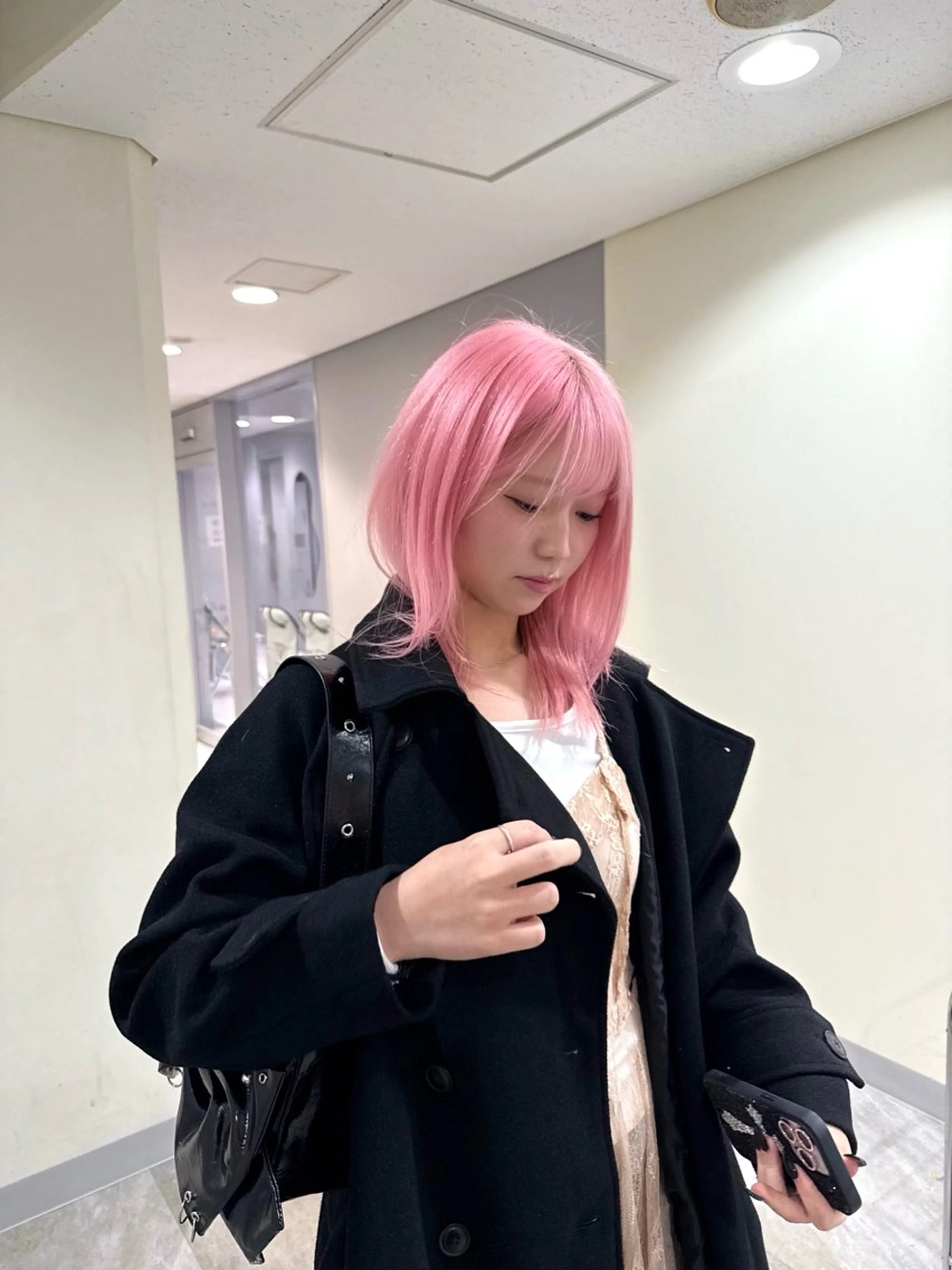 ミディアム カラー 新宿店長 🦄ブリーチYUGOのヘアスタイル