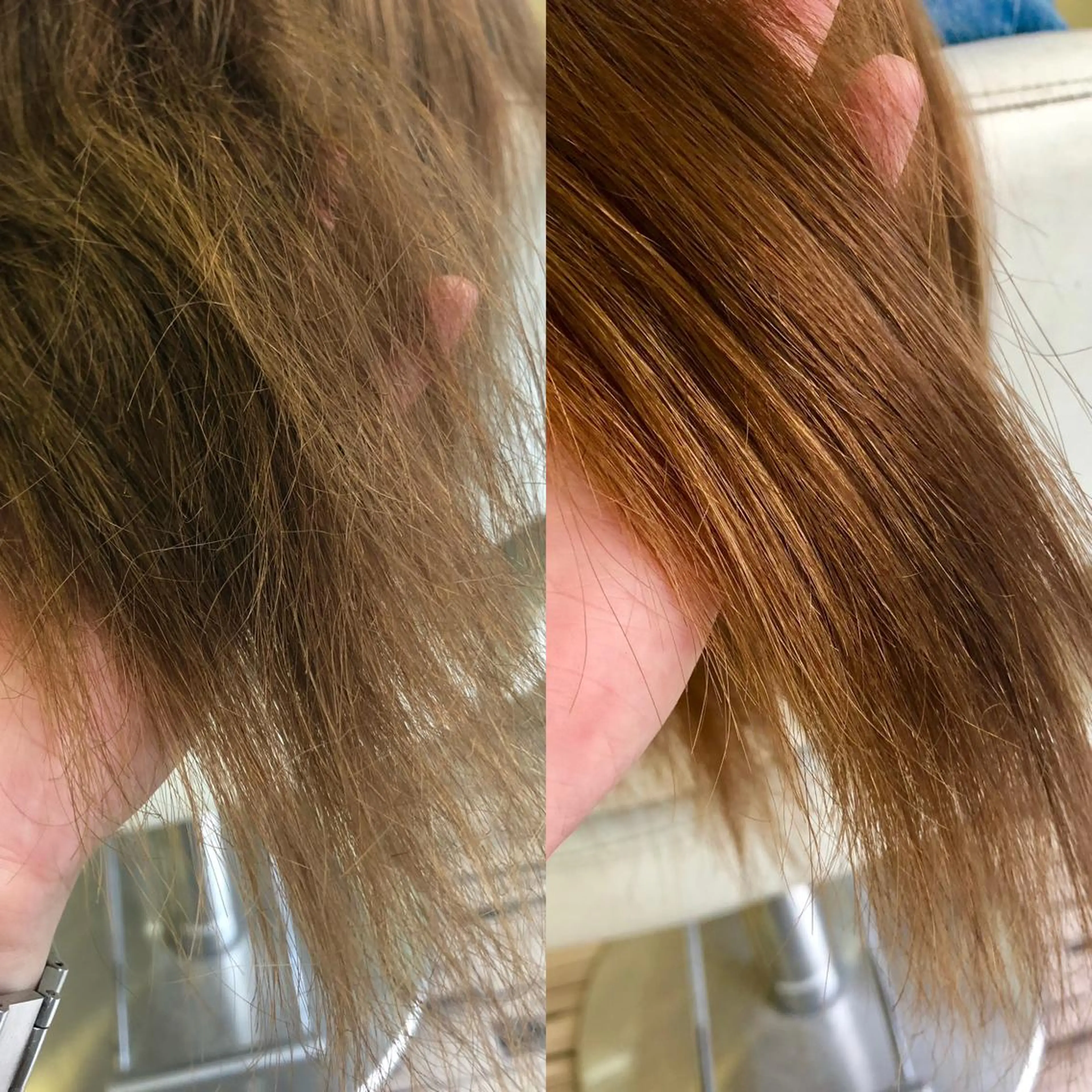 【SNS投稿させて頂ける方限定】ビビリ毛修復改善コースの写真