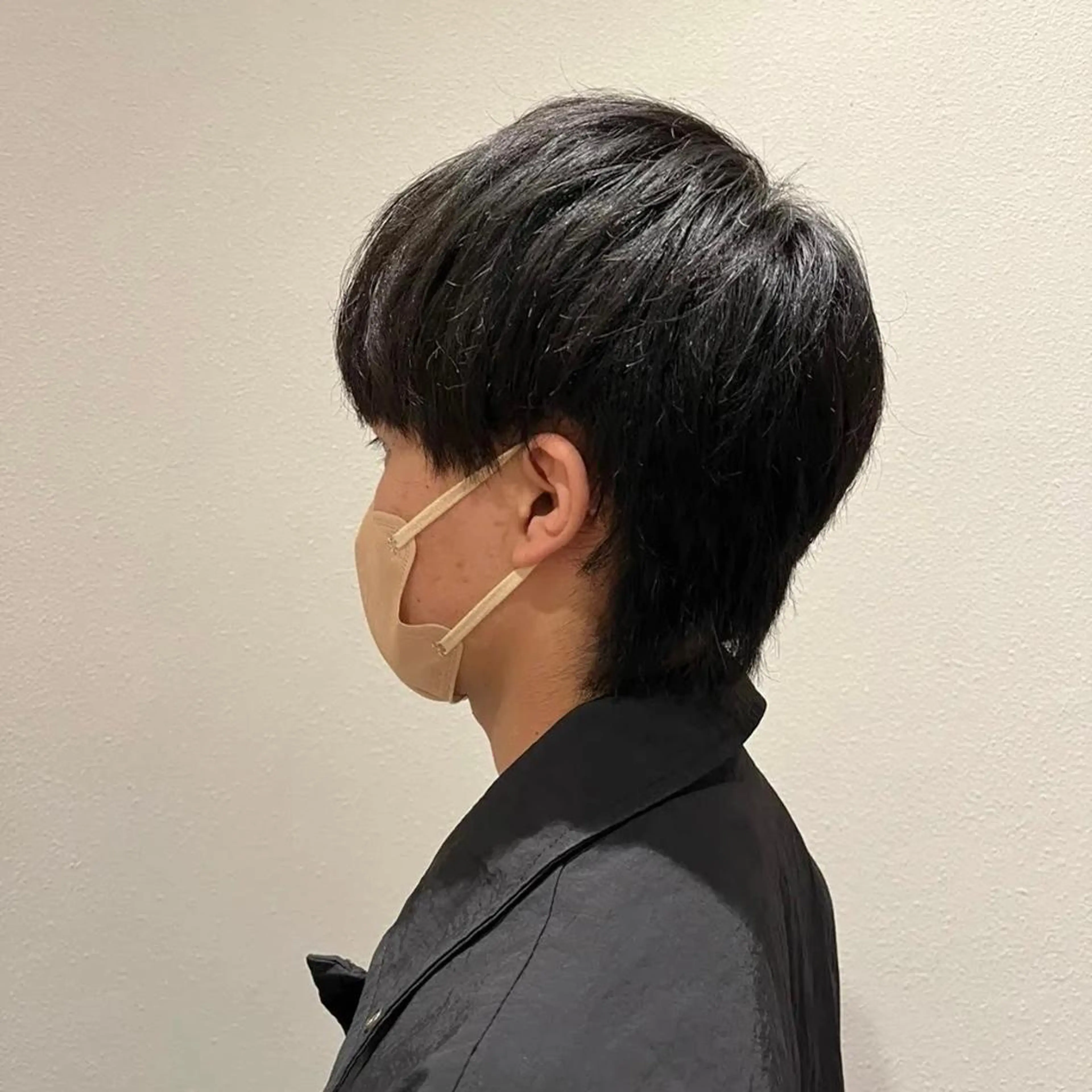 ショート メンズ マッシュウルフ マッシュ メンズウルフカット ウルフカット ♡ナナコ♡ レイヤー/艶髪のヘアスタイル