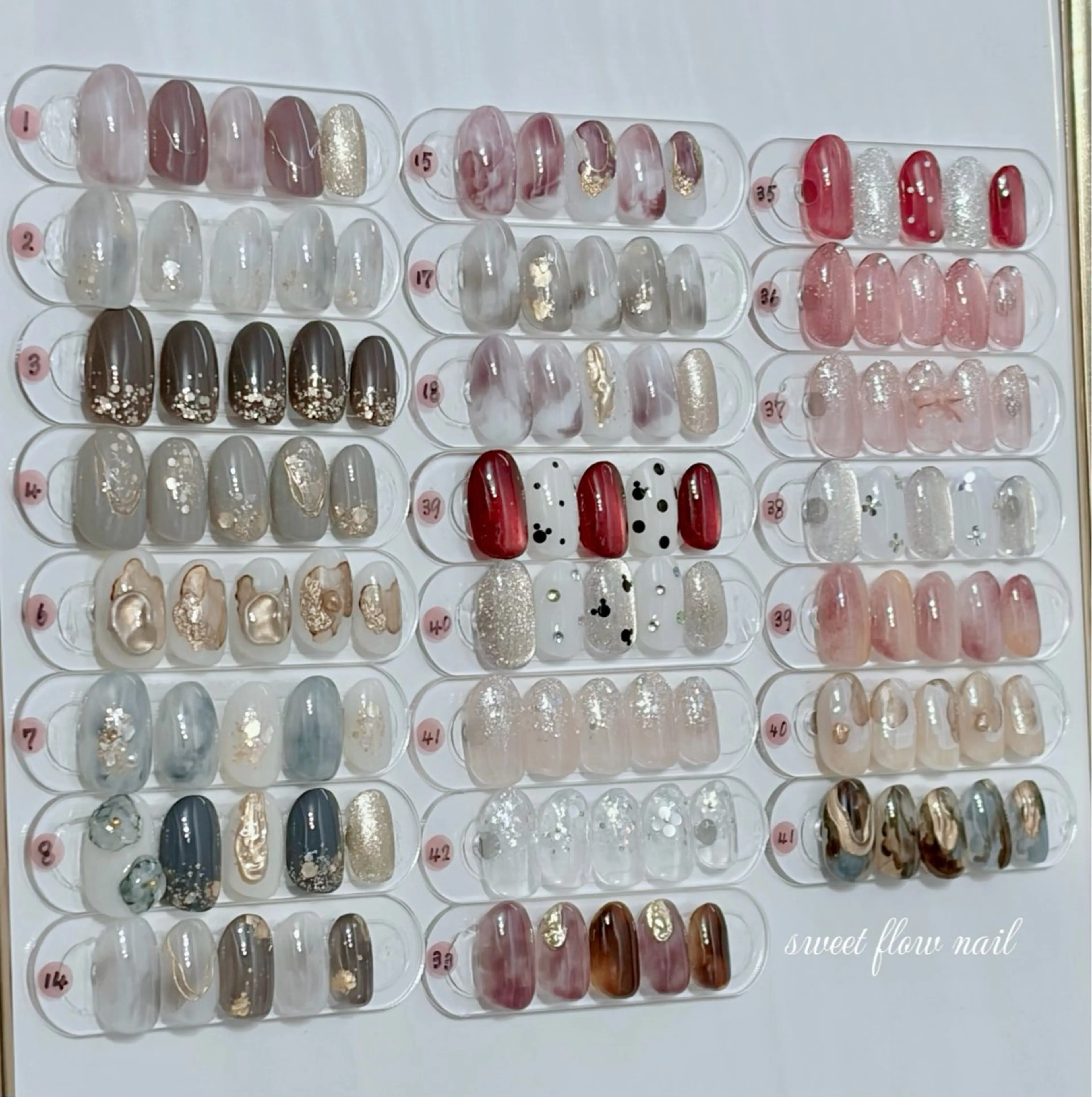 ネイル sweet flow nailのネイルデザイン