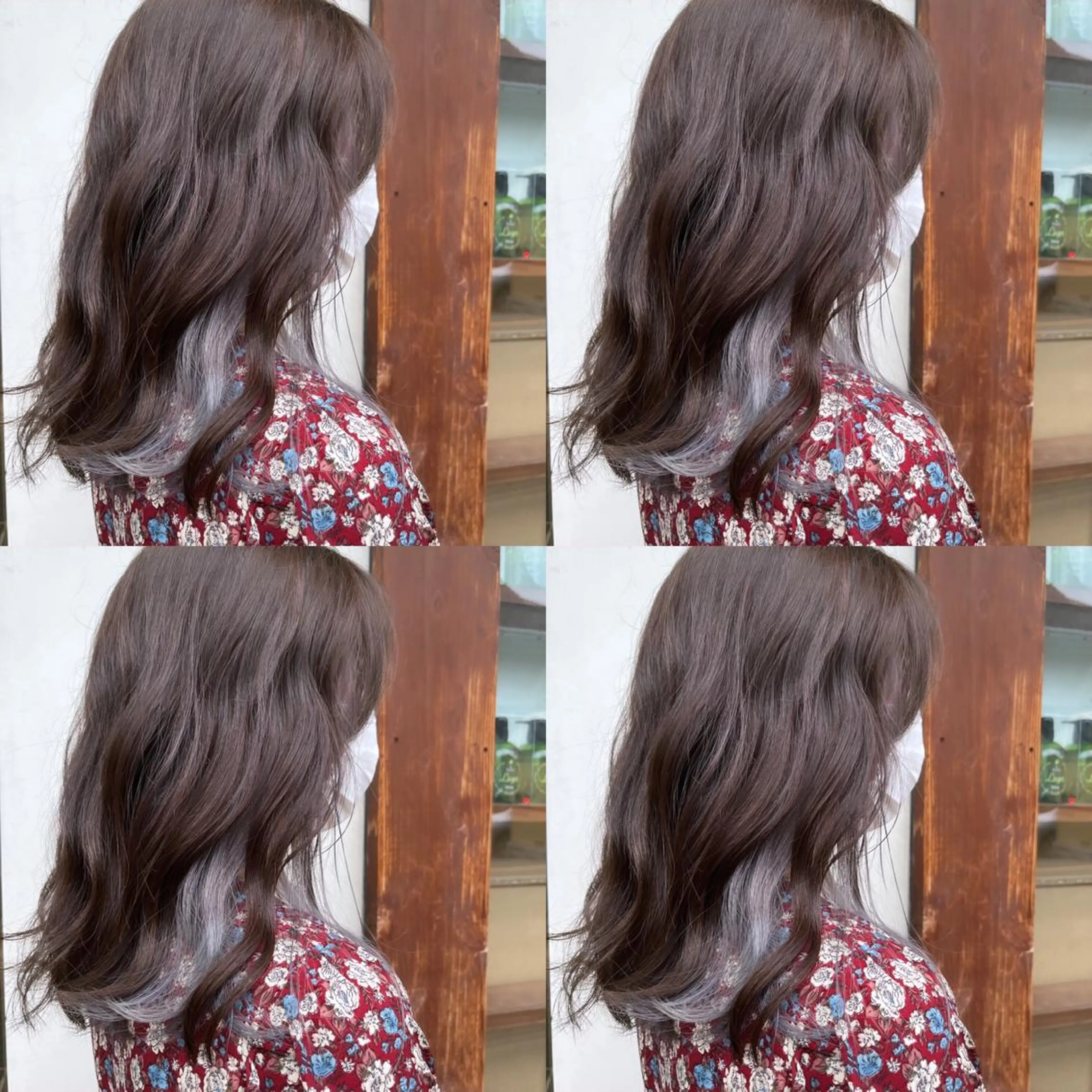 セミロング カラー 髪質改善･縮毛矯正 特化･ユウシンのヘアスタイル