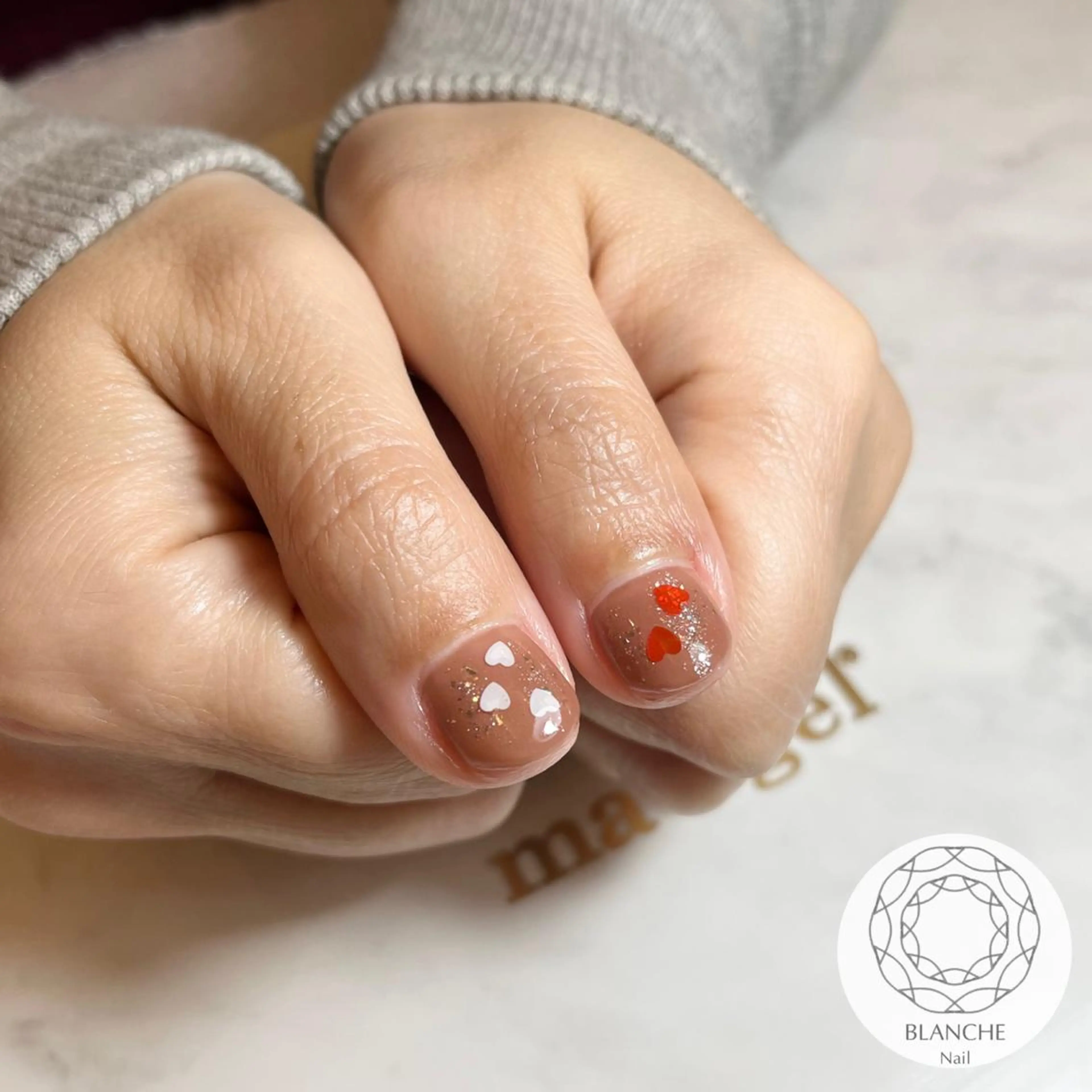 ネイル BLANCHE Nailのネイルデザイン