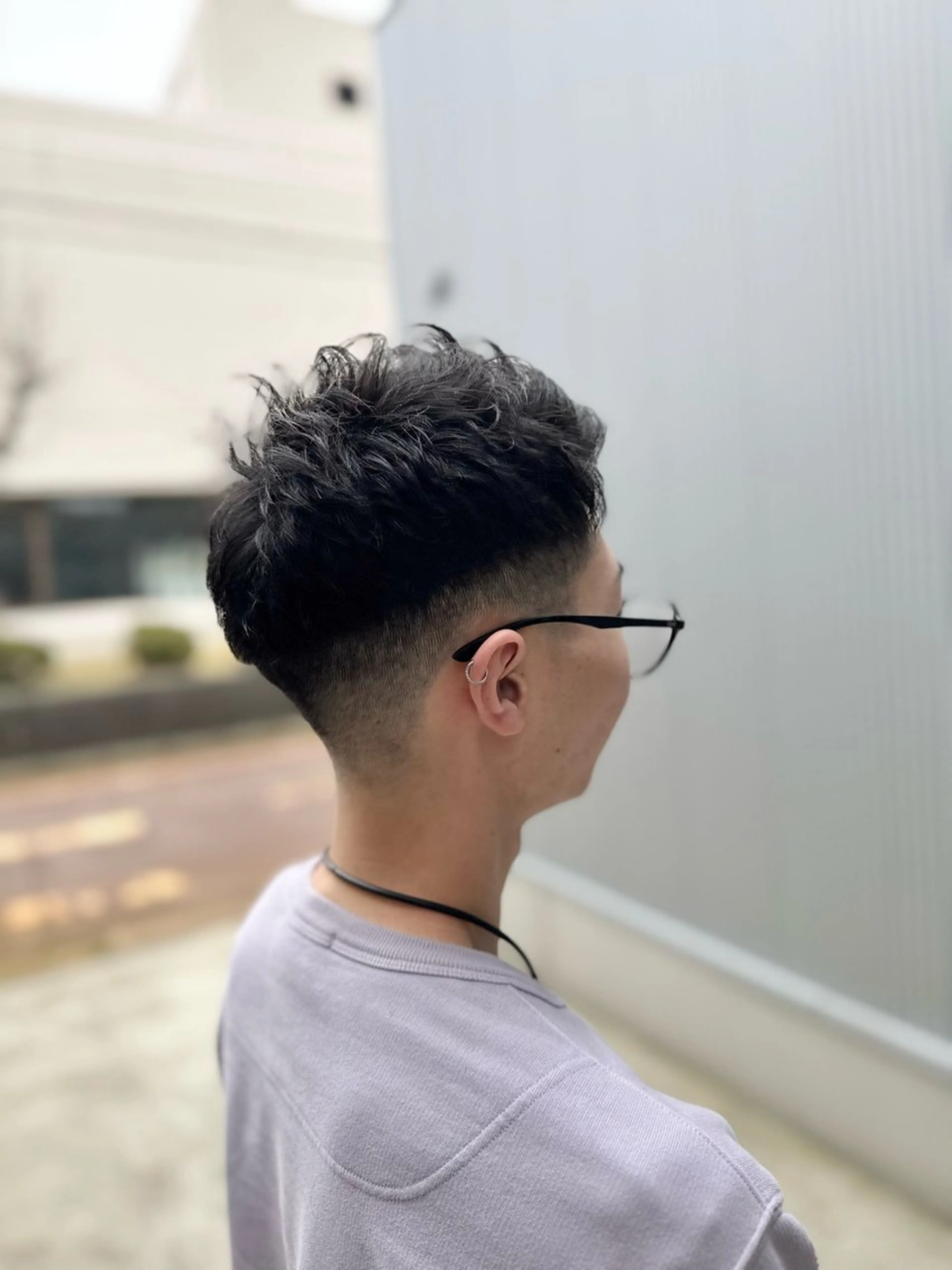 ショート メンズ フェードカット カット サイトウ ヒトミ 【メイヘア】のヘアスタイル