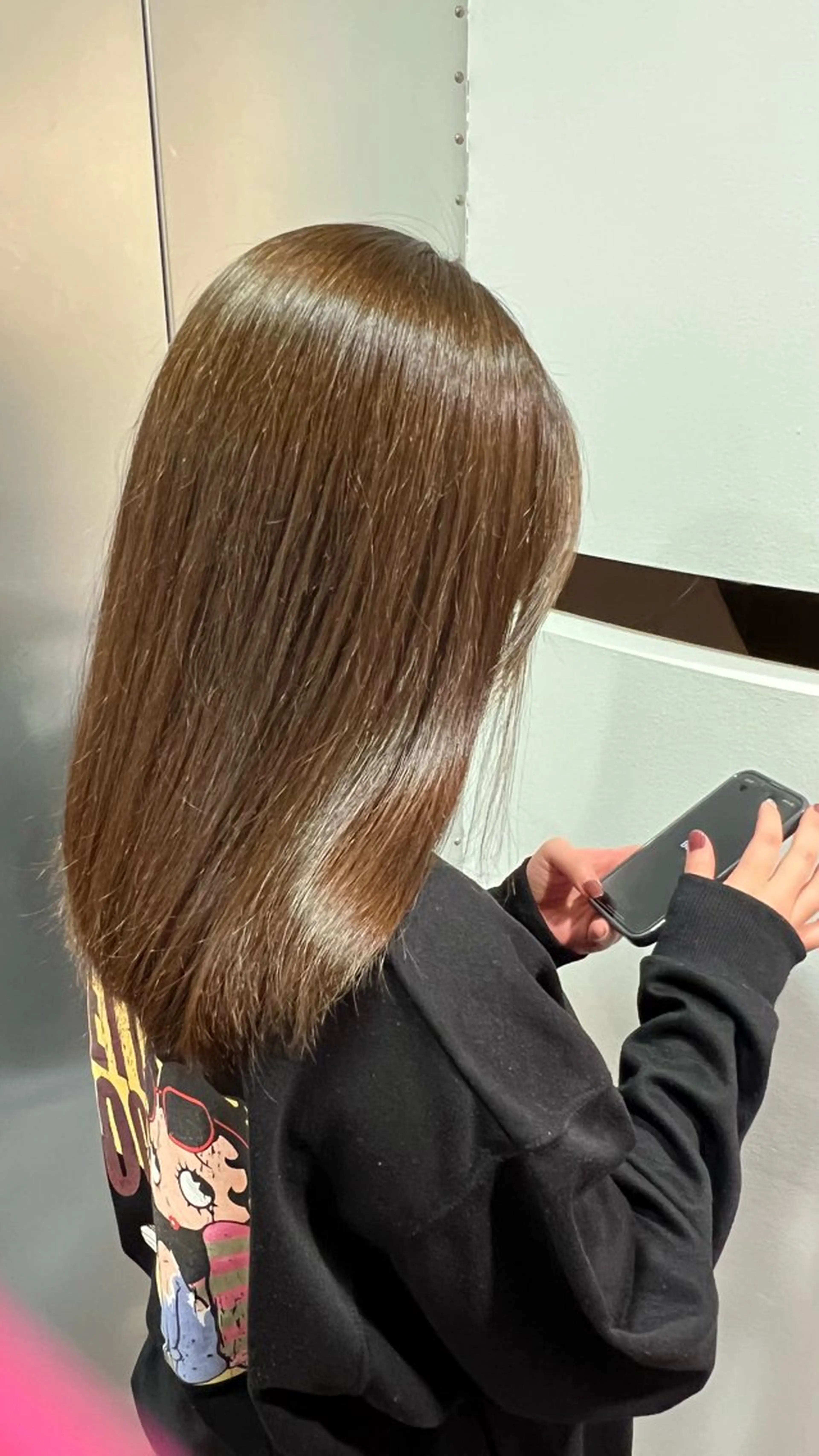 セミロング カラー 縮毛矯正 / Hikaruのヘアスタイル