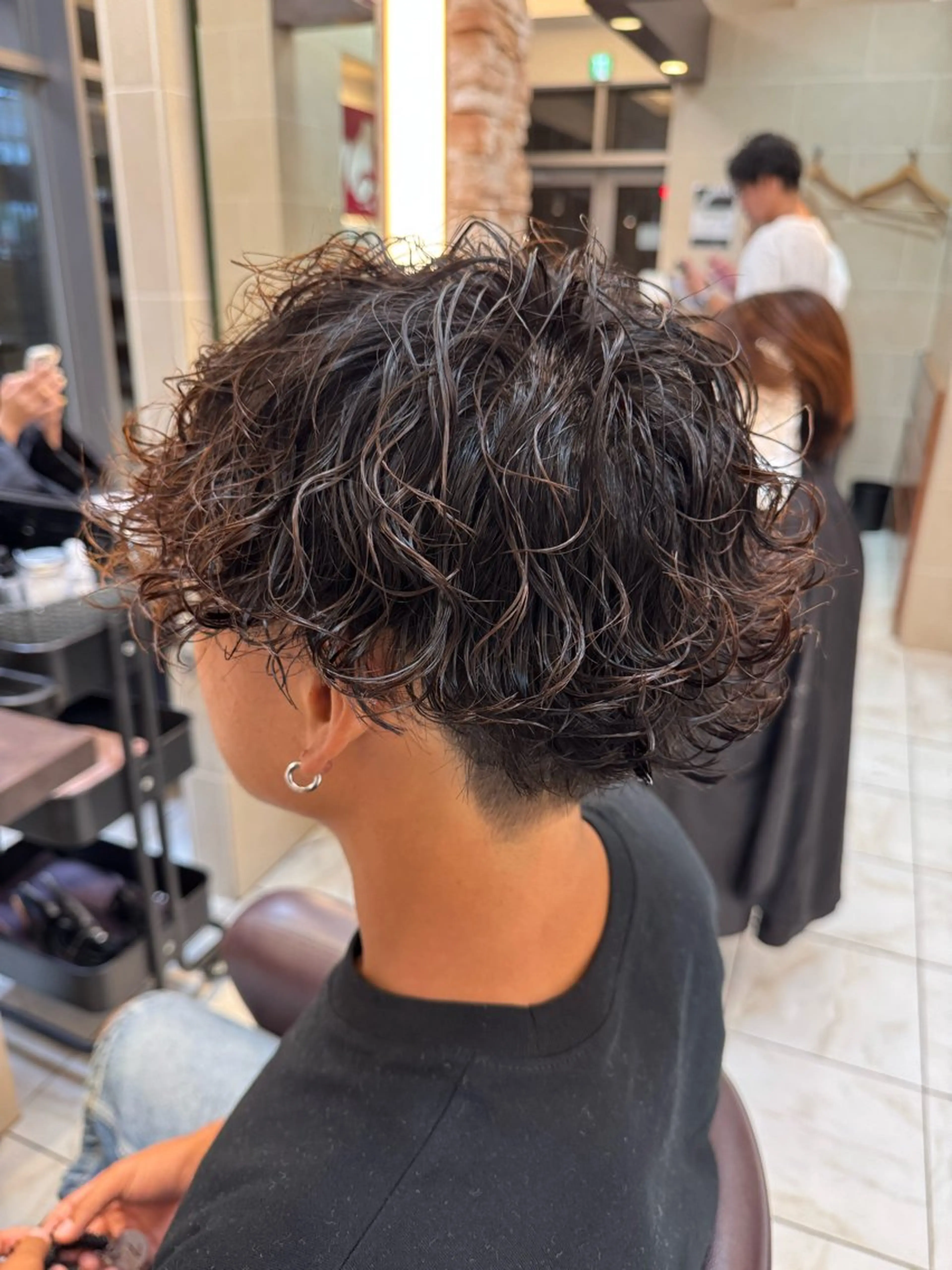 パーマ メンズ メンズパーマ 波巻きパーマ カット パーマ ⭐️メンズパーマ /カラー宮野翔のヘアスタイル