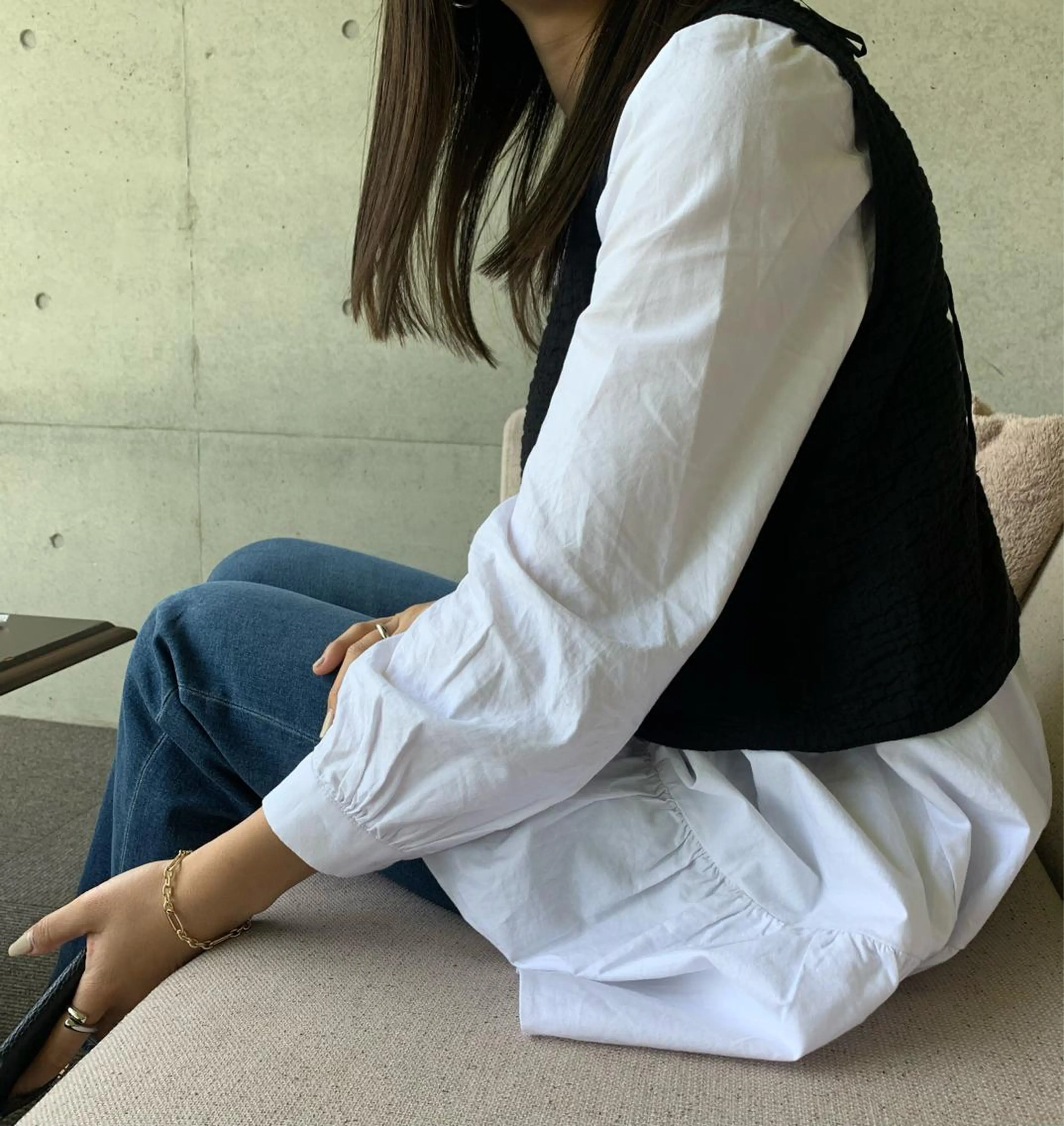 ミディアム カラー トリートメント トリートメント MARU パーマ/レイヤーのヘアスタイル